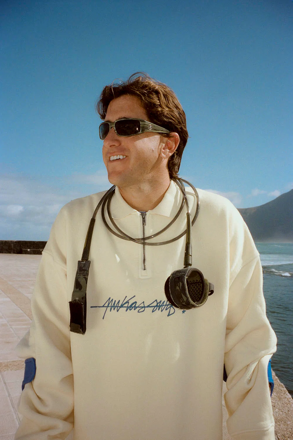PUKAS - STRINGER HALF ZIP POLO FLEECE - Image 2