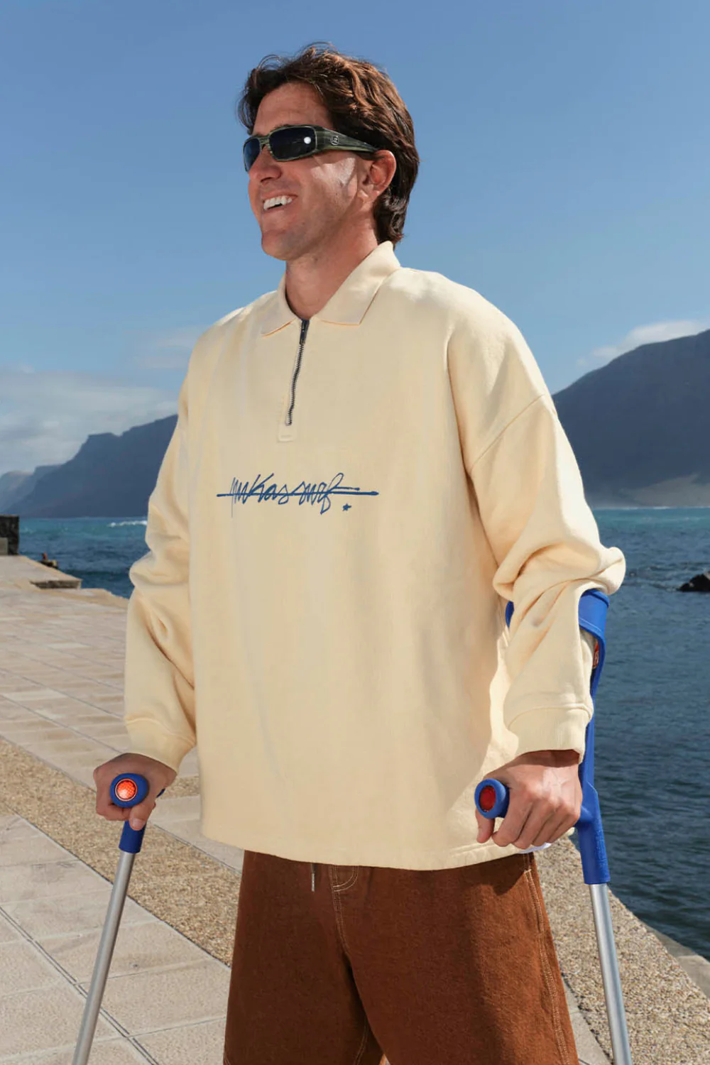 PUKAS - STRINGER HALF ZIP POLO FLEECE - Image 4
