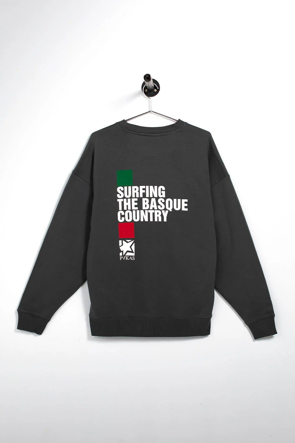 PUKAS SURF SHOP - CLASSIC CREW - IRON GREY