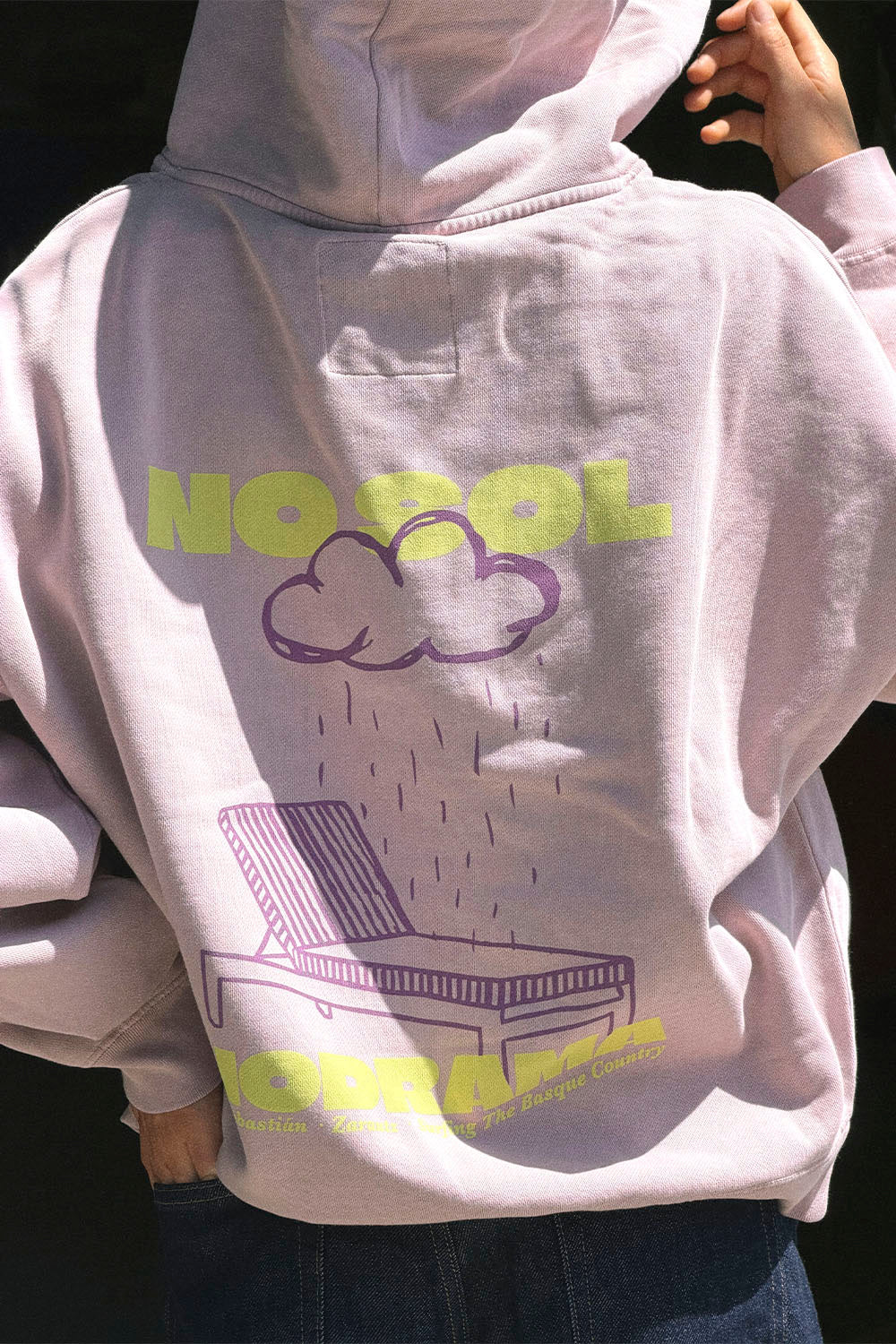 PUKAS SURF SHOP - NO DRAMA HOODIE - WOMAN - Image 3