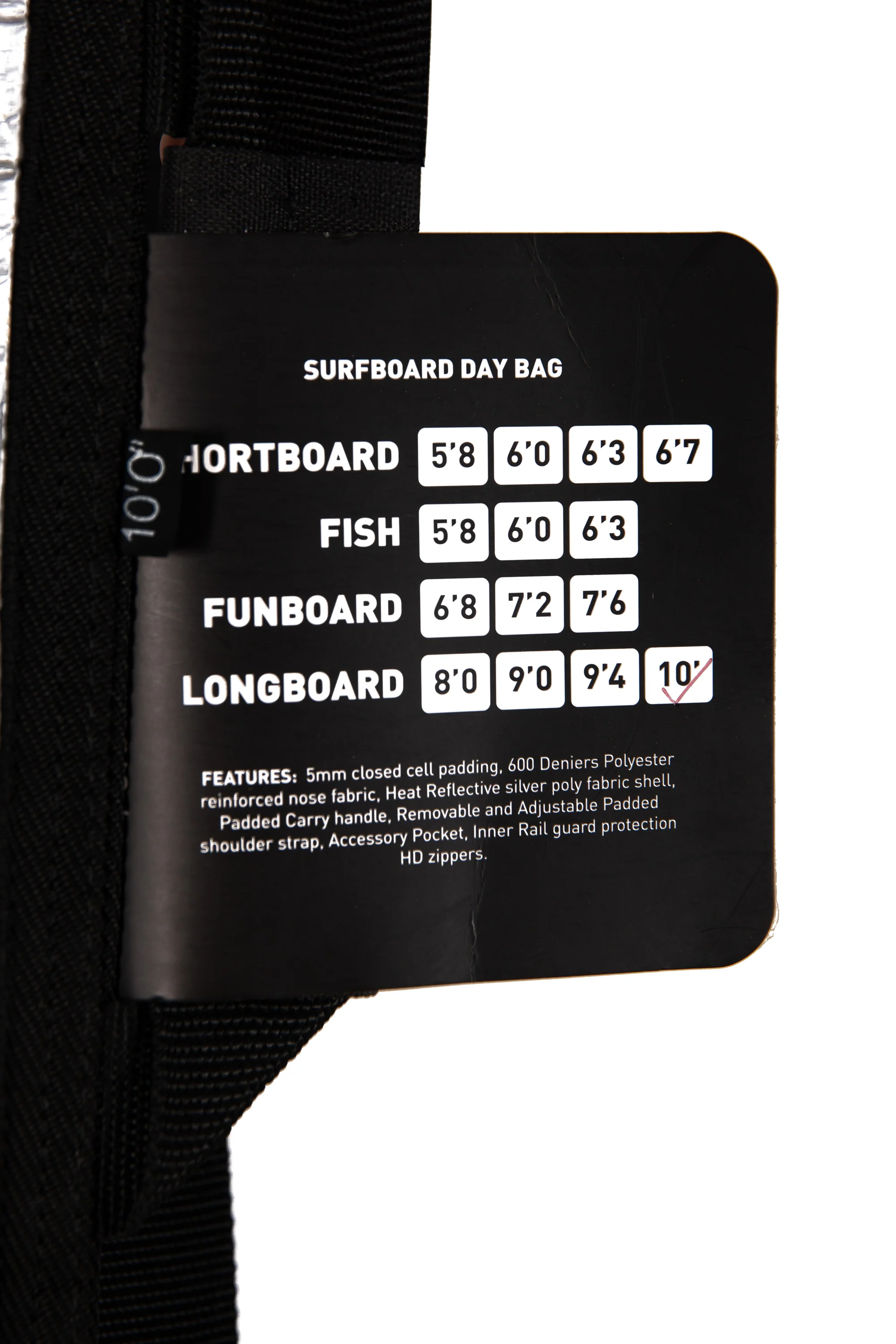 PUKAS SURF SHOP - NO LOGO 10´0 LONGBOARD DAY BAG - Image 4