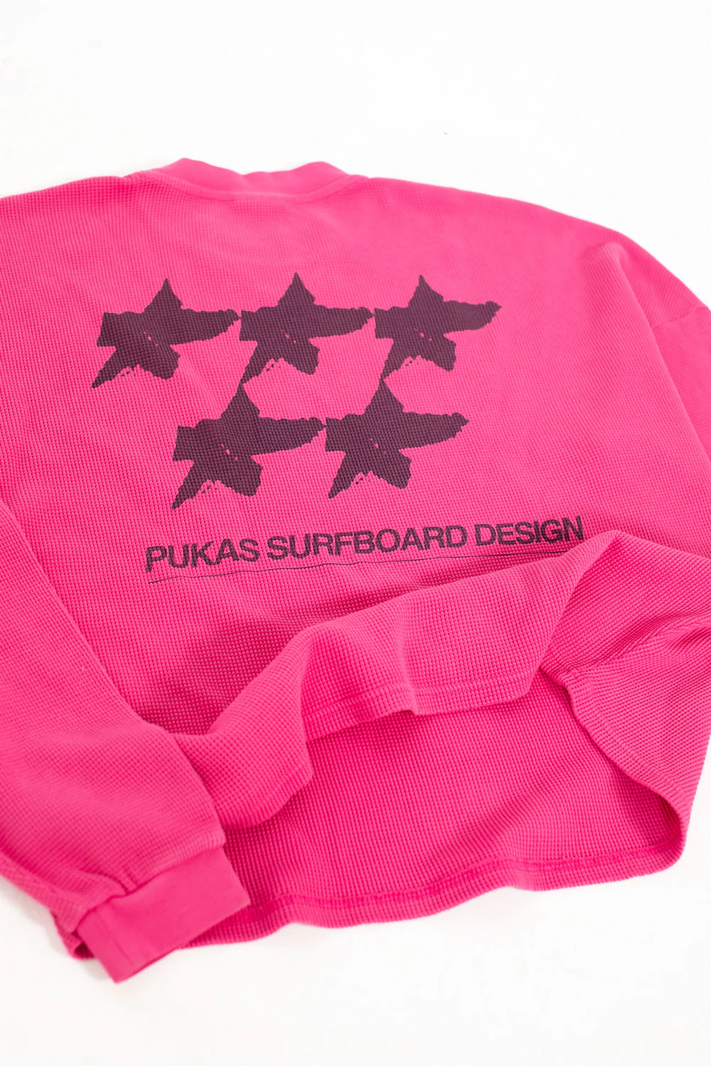PUKAS SURF SHOP - ONLY FIVE WAFFLE TEE - Image 7