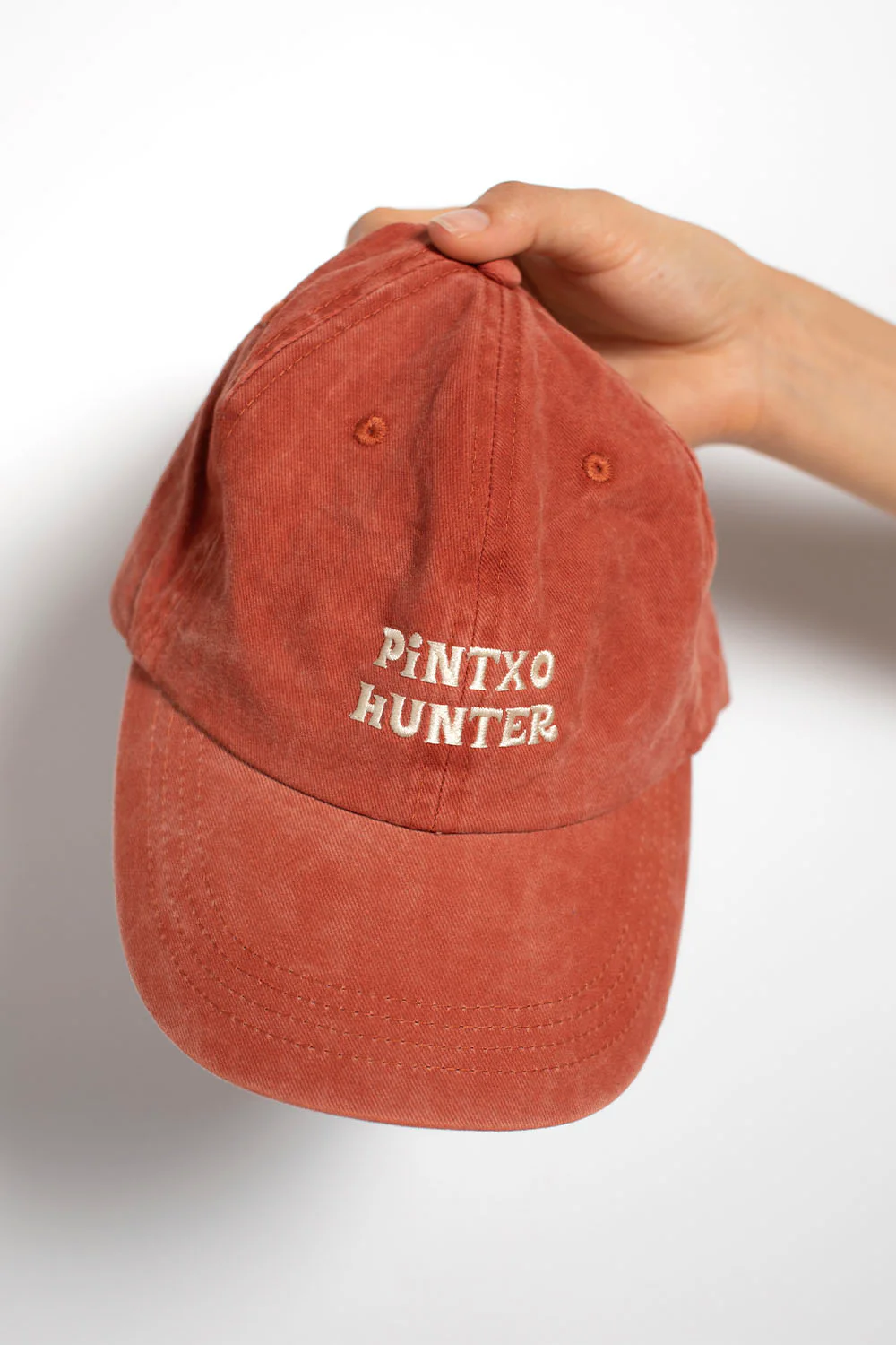 PUKAS SURF SHOP - PINTXO HUNTER CAP - WASHED ORANGE BRICK - Image 2
