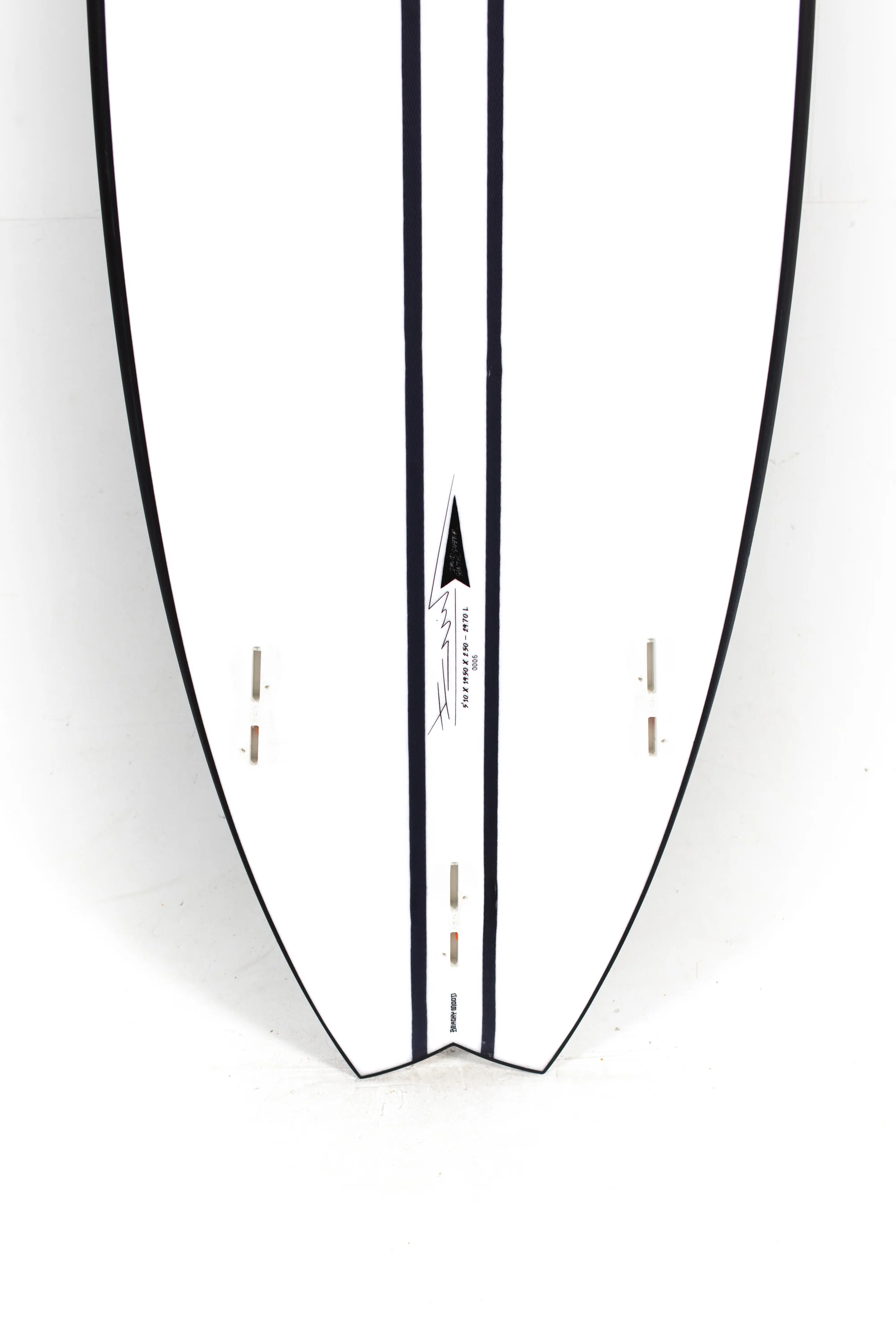 Pukas Surfboards- BEACHY MOOD by David Santos - INNCARBON - FCS II - 5'10" x 19.5 x 2.5 x 29.70L - Image 7
