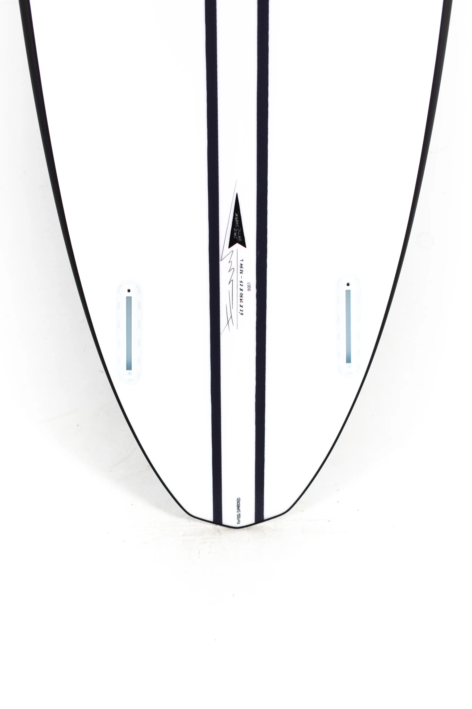 Pukas Surfboards- Flying Diamond by David Santos -  INNCARBON - FUT - 6'2" x 19.5 x 2.5 - 32.54L - Image 8