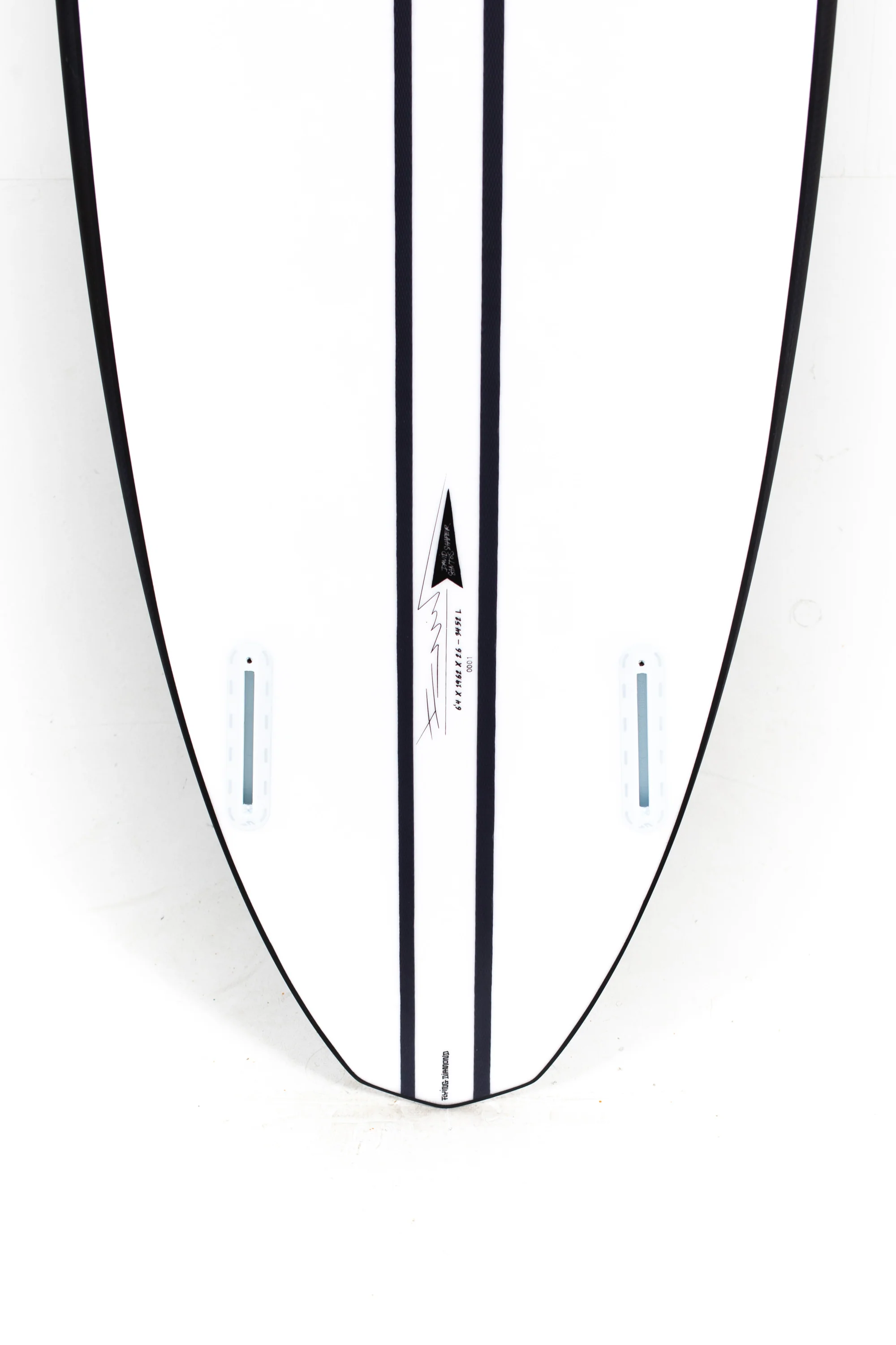 Pukas Surfboards - Flying Diamond by David Santos - INNCARBON - FUT - 6'4" x 19.62 x 2.6 - 34.52L - Image 8