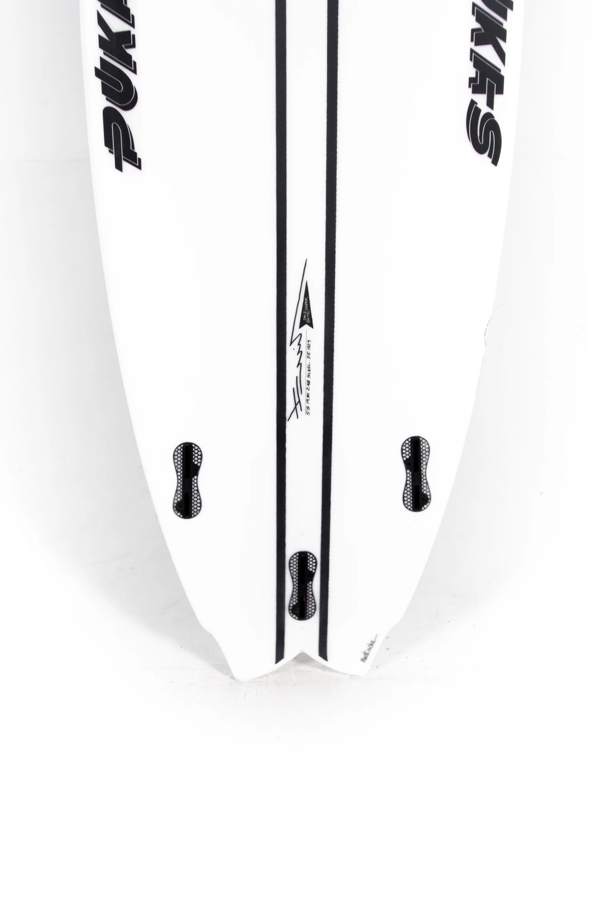 Pukas Surfboards- Mustache by David Santos - INN·CA 2 - 5'8" x 19.80 x 2.48 - 30.83L - DS01329 - Image 8