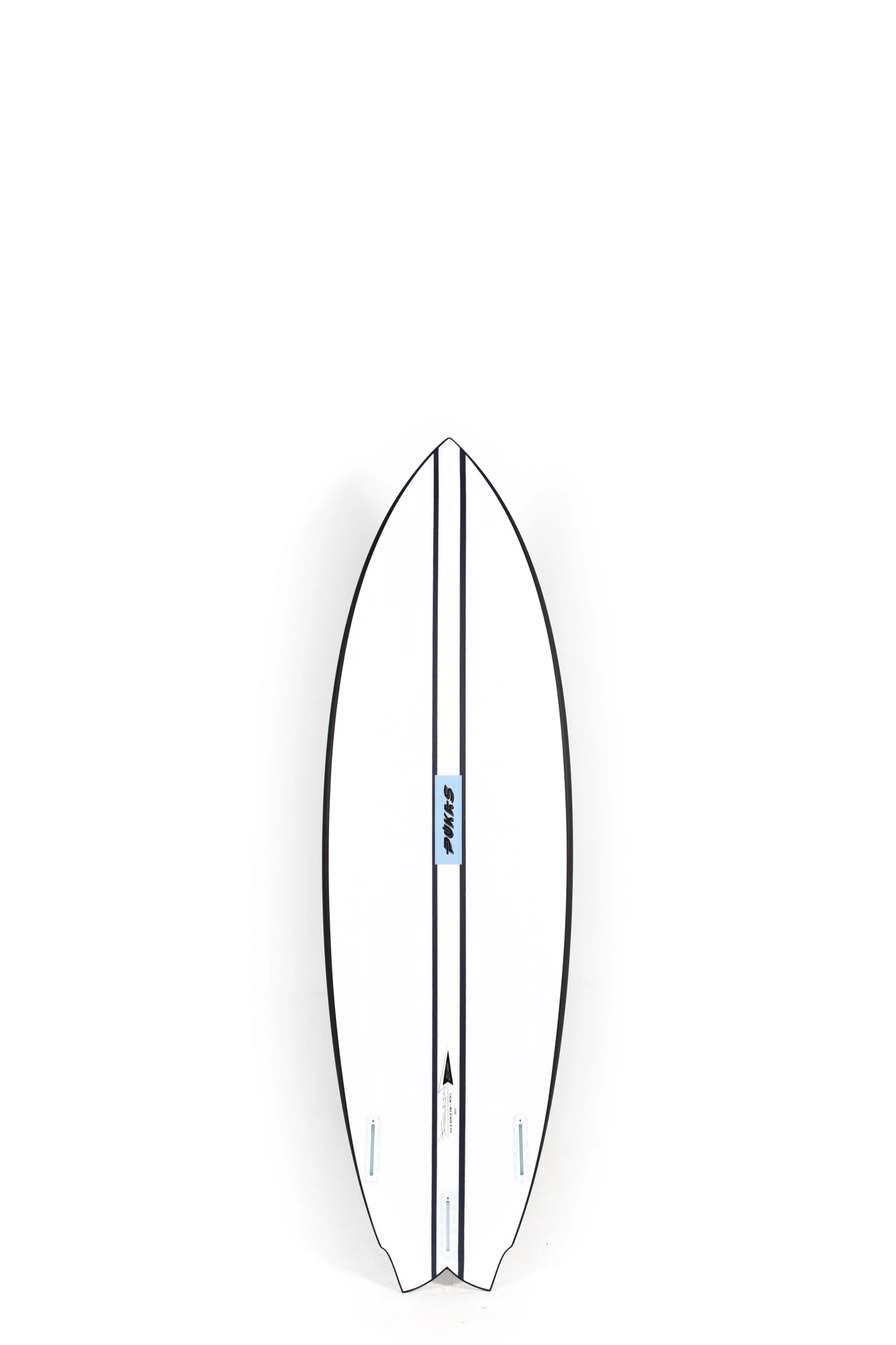 Pukas Surfboards- Mustache by David Santos - Inncarbon - FUT - 5'11" x 20.40 x 2.6 - 34.70L - Image 2