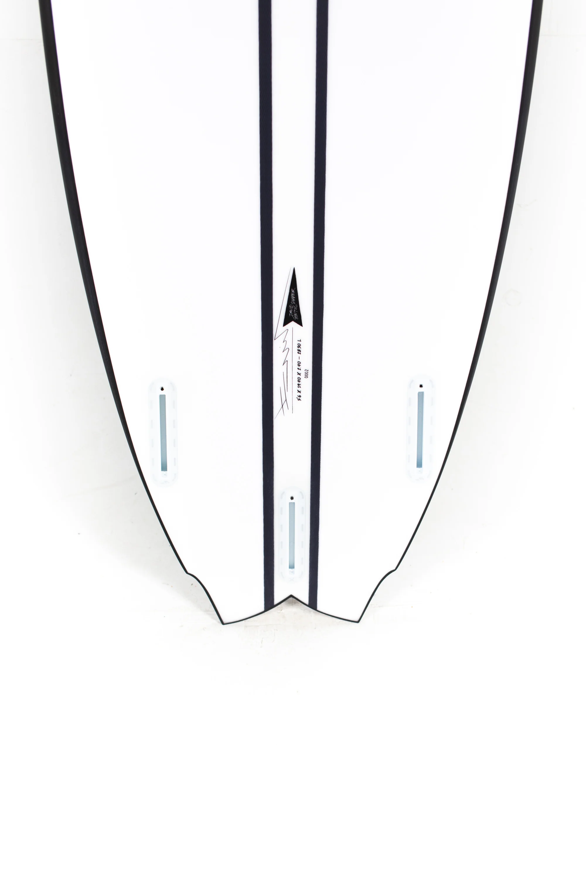 Pukas Surfboards- Mustache by David Santos - Inncarbon - FUT - 5'6" x 19.40 x 2.40 - 28.30L - Image 8