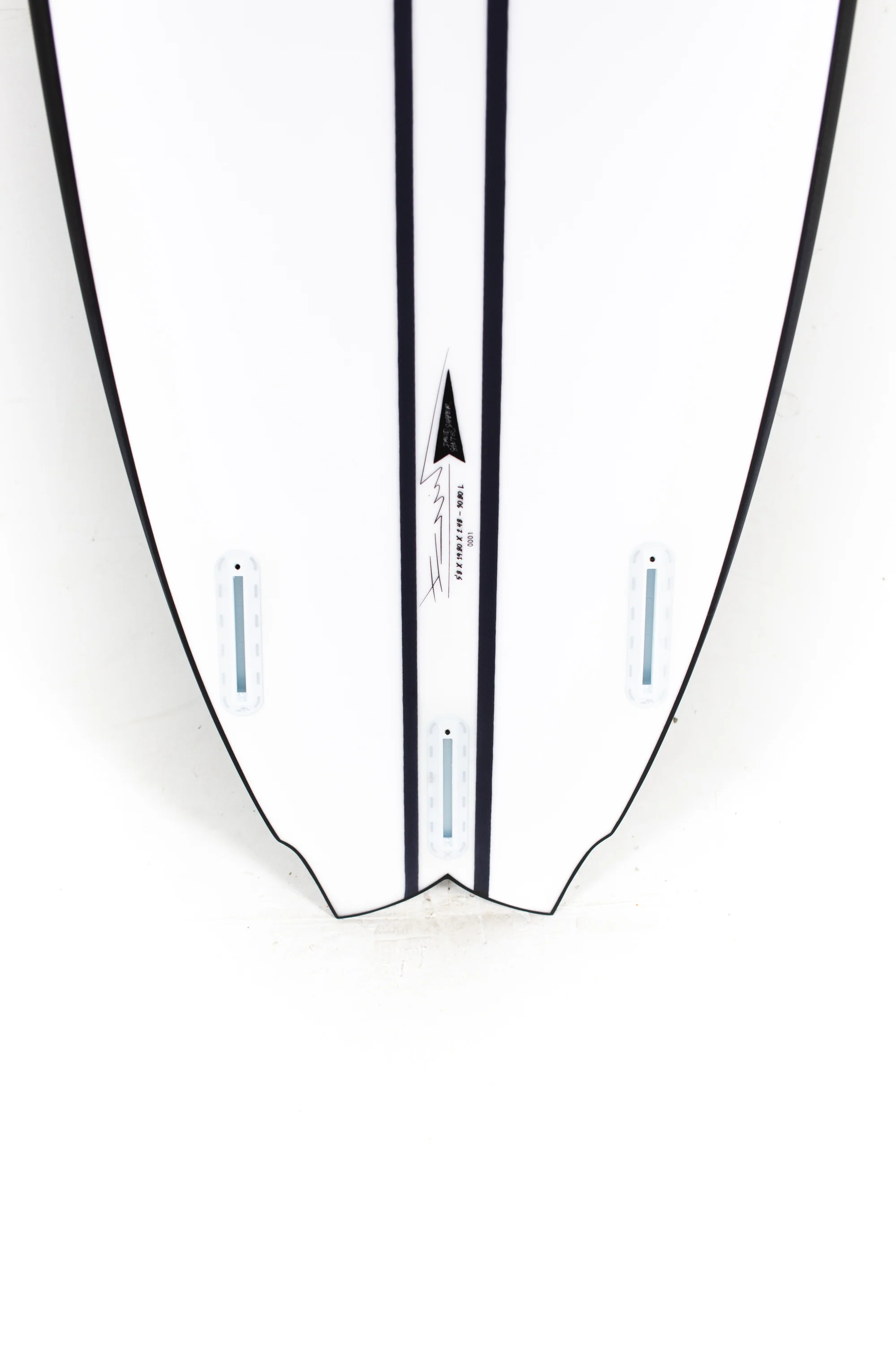 Pukas Surfboards- Mustache by David Santos - Inncarbon - FUT - 5'8" x 19.80 x 2.48 - 30.80L - Image 8