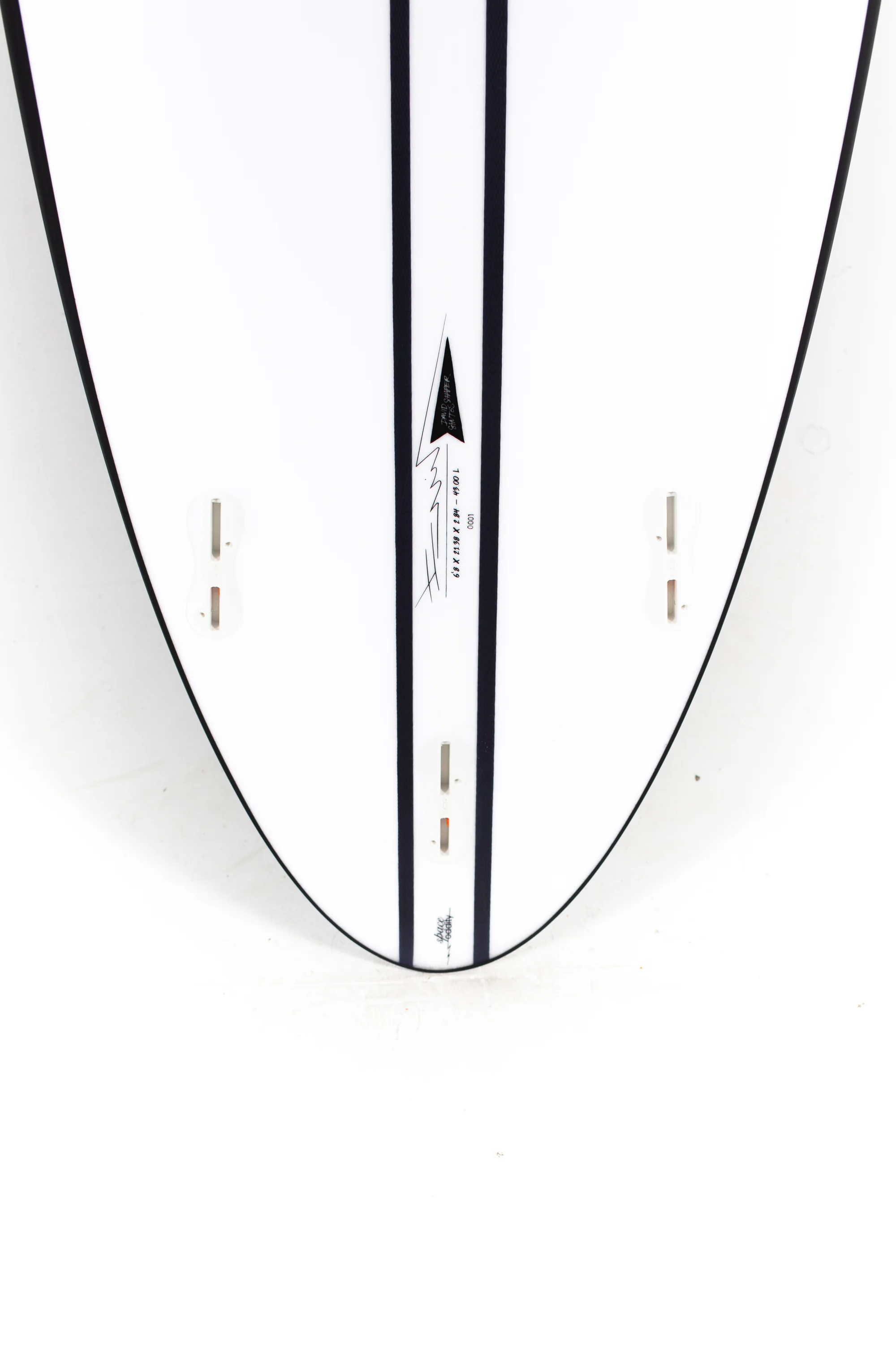 Pukas Surfboards - SPACE ODDITY by David Santos - INNCARBON - FCS II - 6'8" x 21.38 x 2.84 - 43L - Image 8