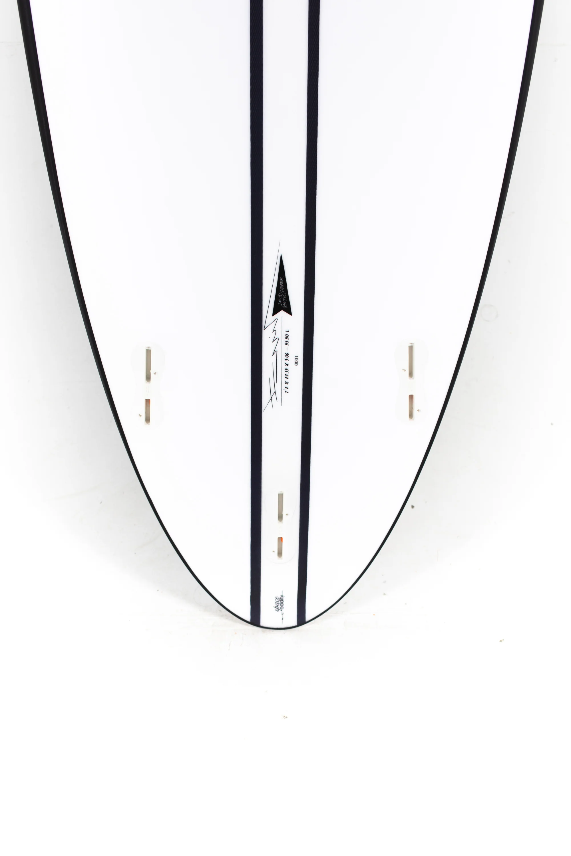 Pukas Surfboards - SPACE ODDITY by David Santos - INNCARBON - FCS II - 7'2" x 22.13 x 3.06 - 51.50L - Image 8