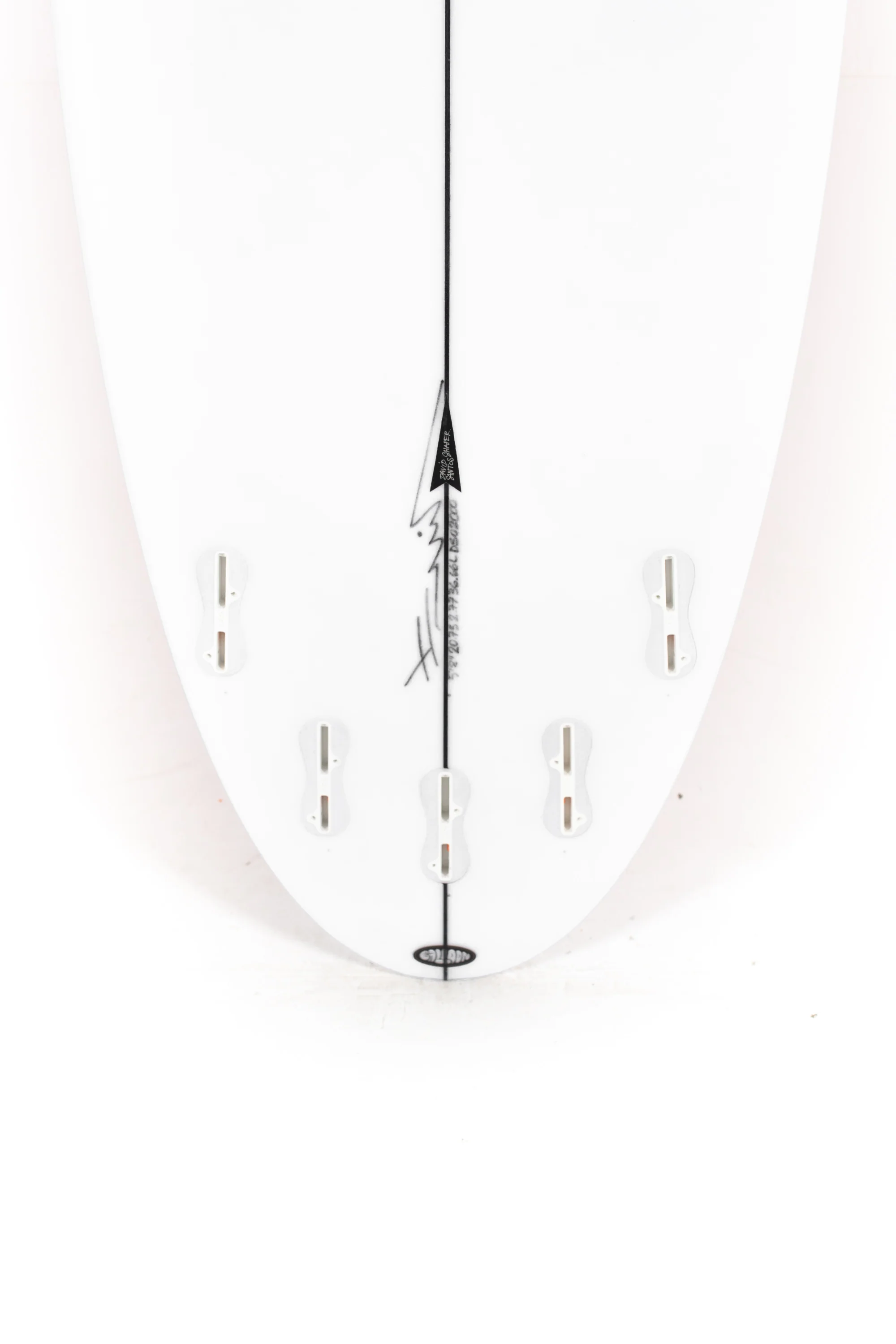 Pukas Surfboards - Balloon by David Santos - 5'8" x 20.75 x 2.77 - 36.66L - DS02000 - Image 8