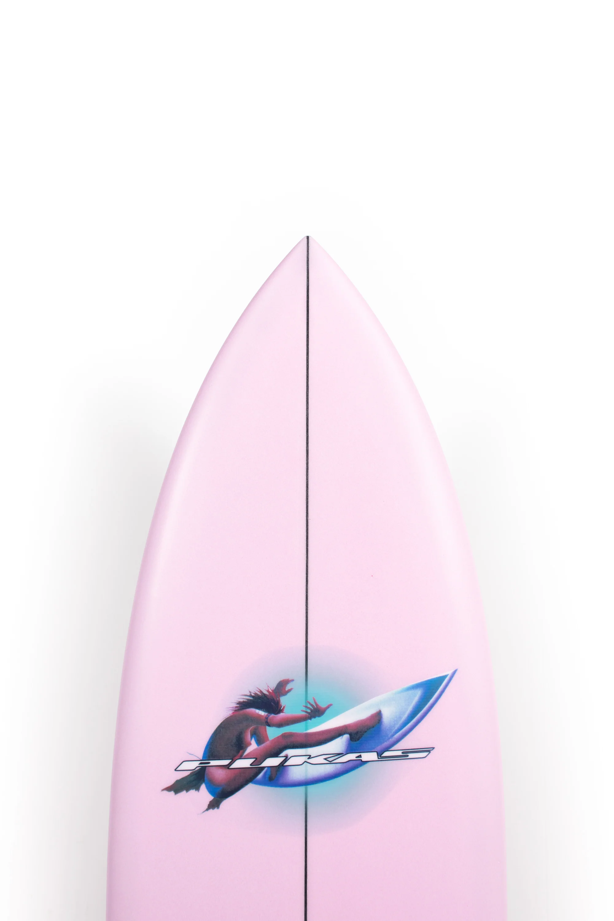 Pukas Surfboards- Mustache by David Santos - 5'5" x 19.20 x 2.36 - 27.23L - DS02213 - Image 3