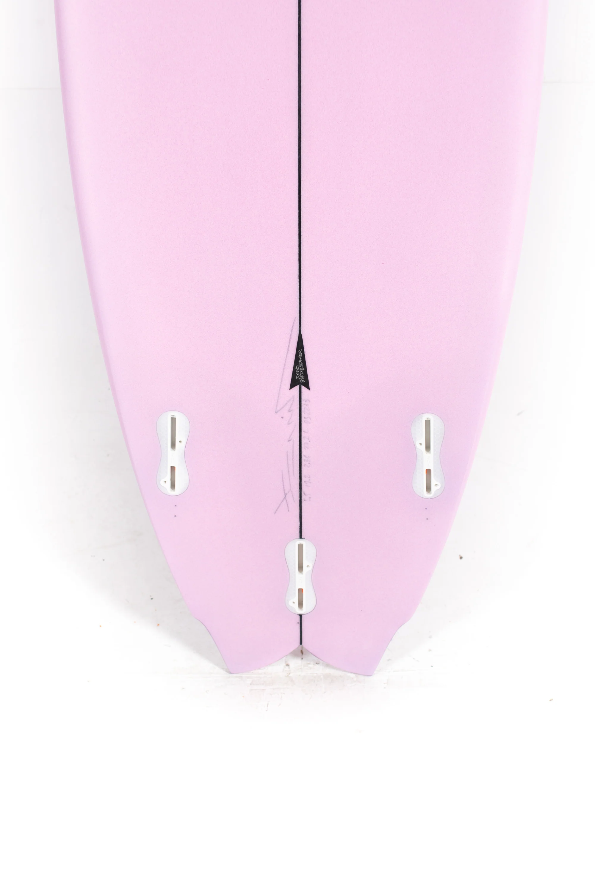 Pukas Surfboards- Mustache by David Santos - 5'5" x 19.20 x 2.36 - 27.23L - DS02213 - Image 8