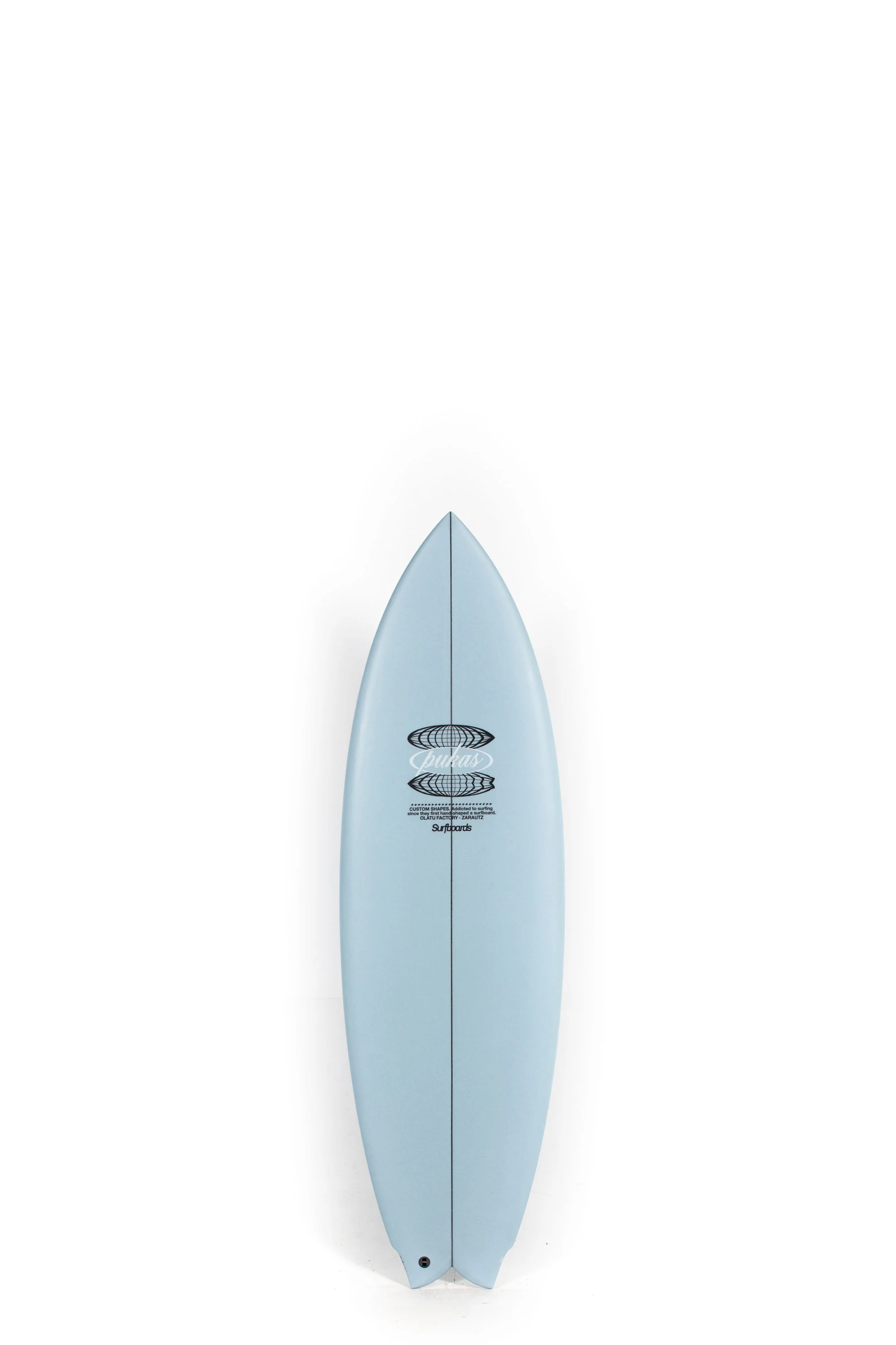 Pukas Surfboards- Mustache by David Santos - 5'6" x 19.4 x 2.4 - 28.37L - DS02214