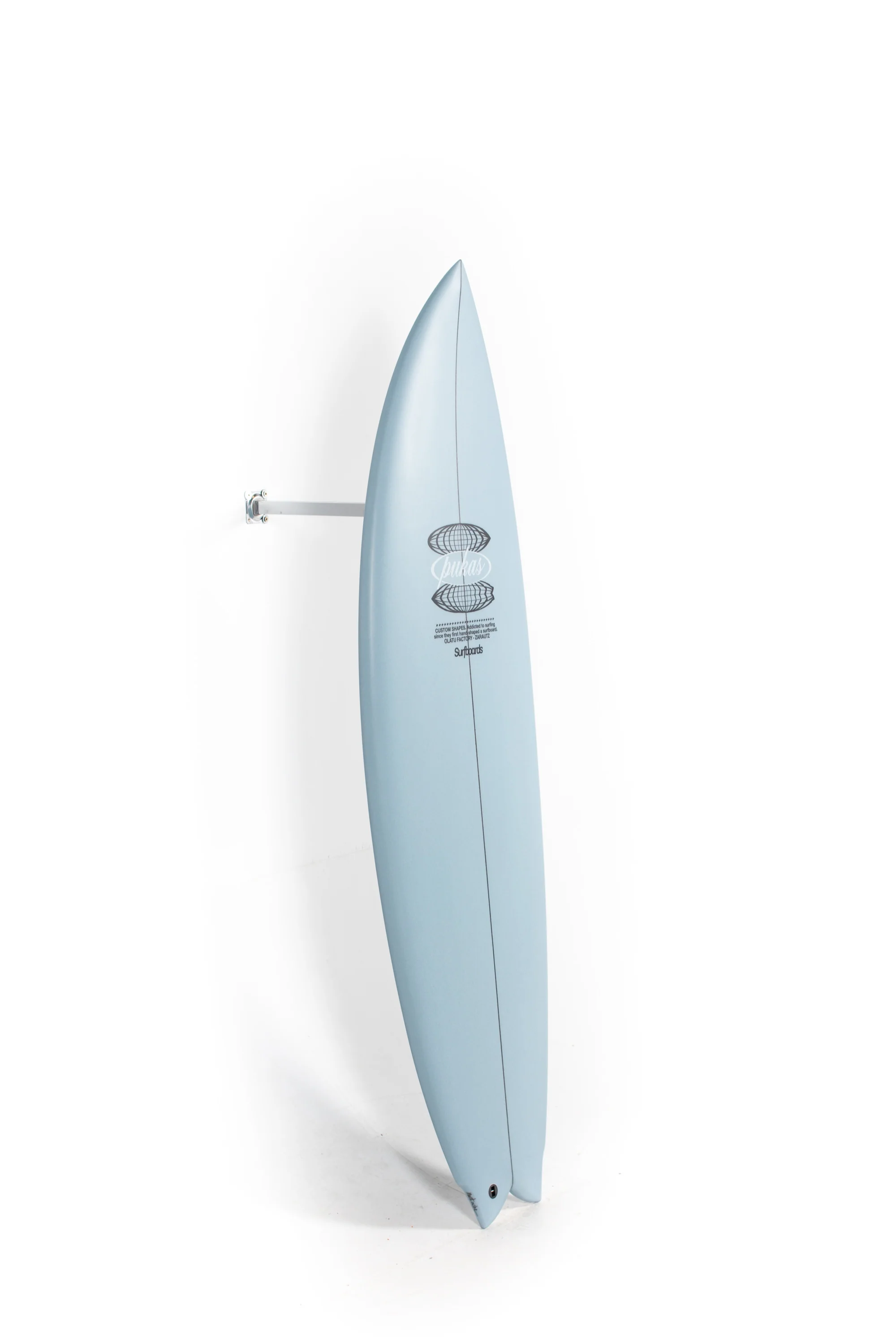 Pukas Surfboards- Mustache by David Santos - 5'6" x 19.4 x 2.4 - 28.37L - DS02214 - Image 5