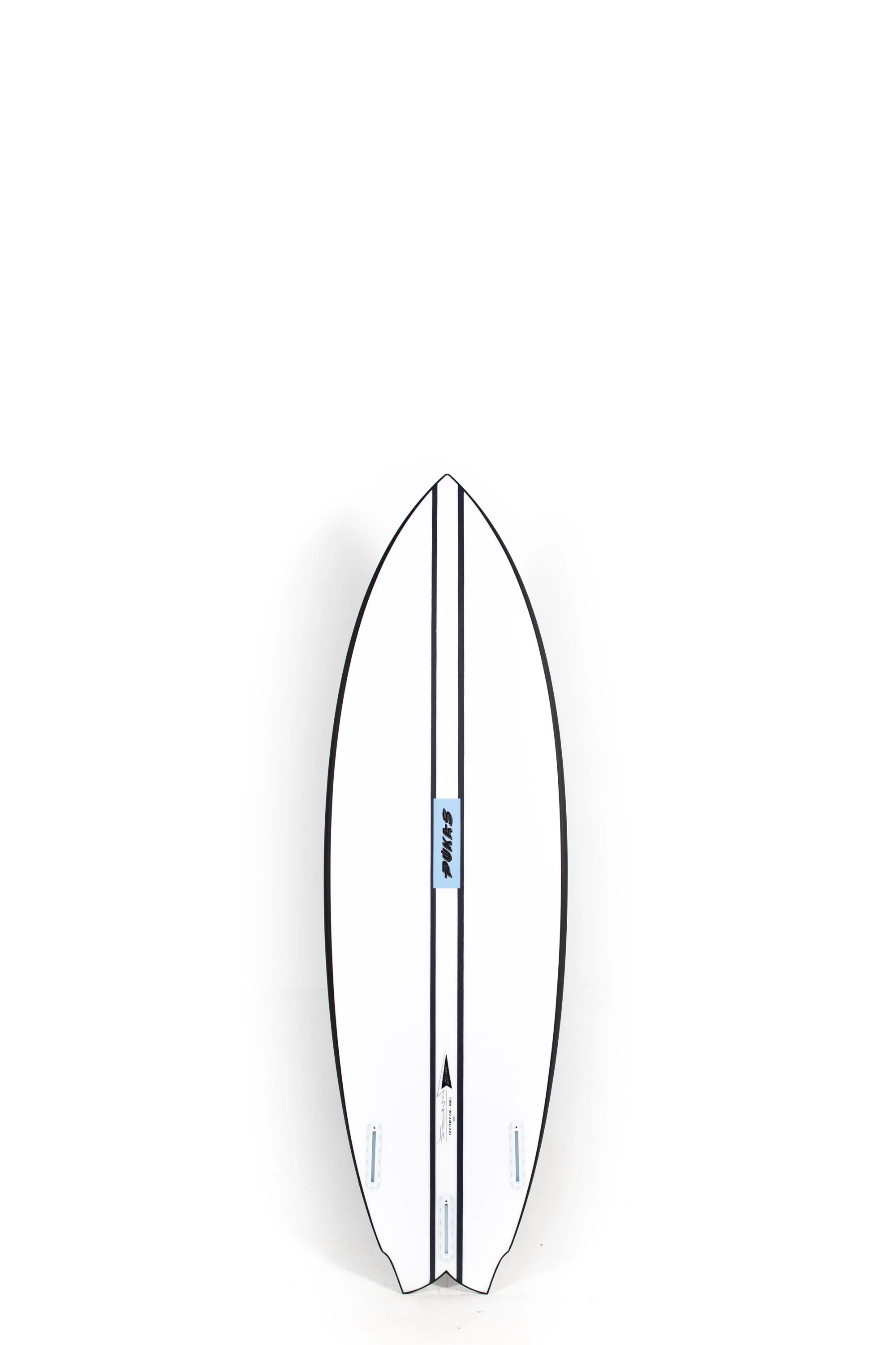 Pukas Surfboards- Mustache by David Santos - Inncarbon - FUT - 5'8" x 19.80 x 2.48 - 30.80L - Image 2
