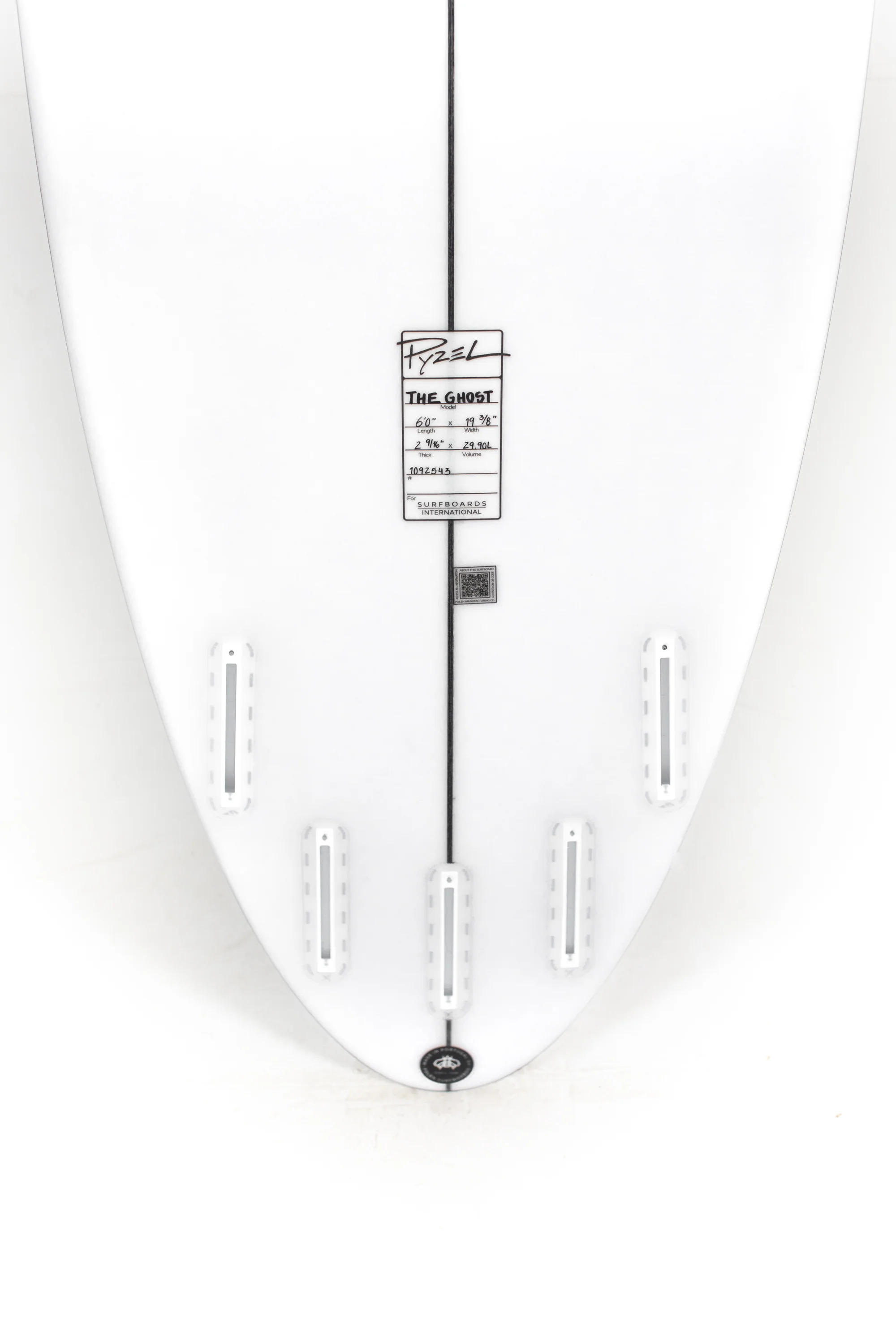 Pyzel Surfboards - GHOST - 6'0" x 19 3/8 x 2 9/16 - 29.9L - Image 8