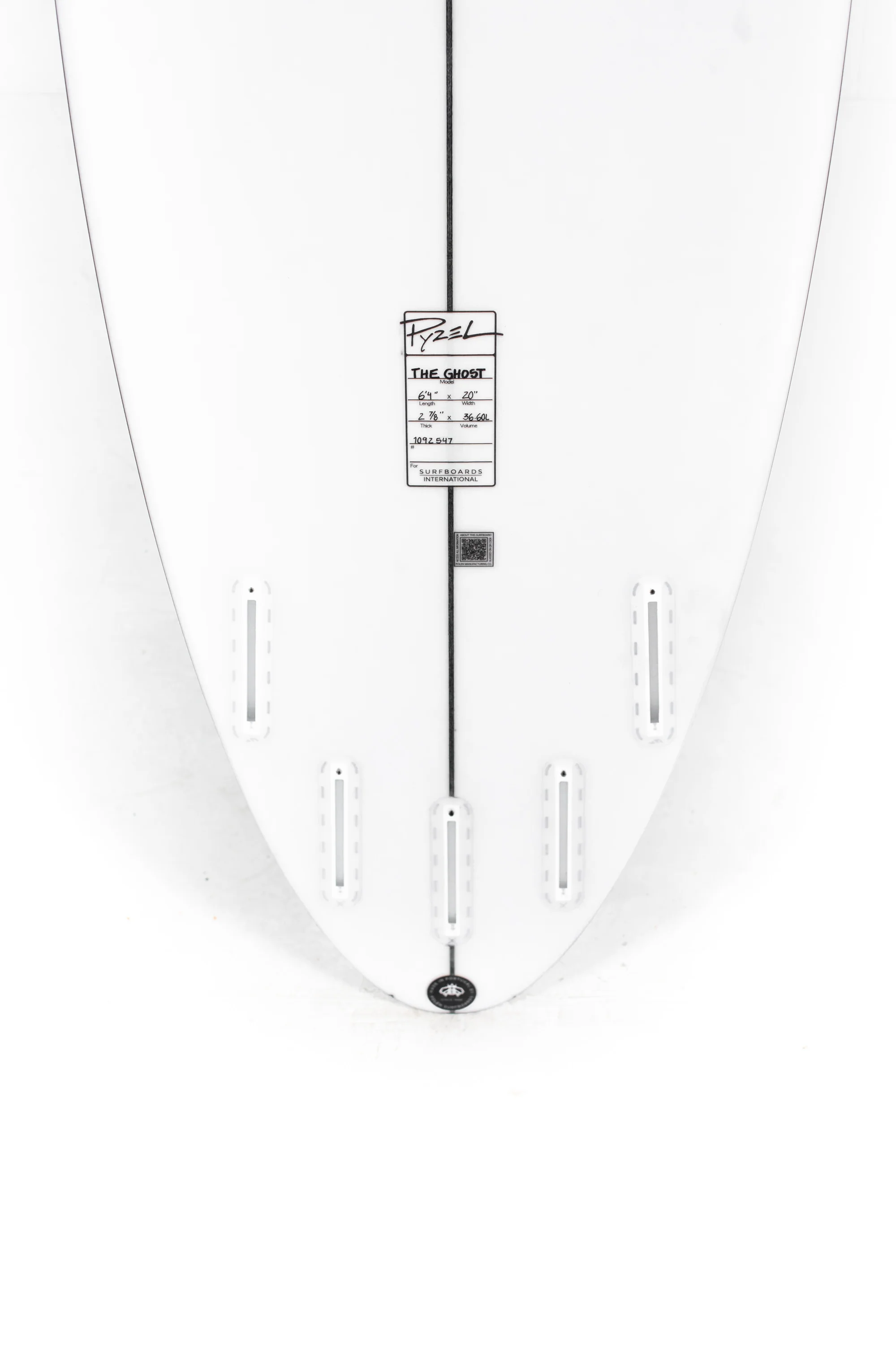 Pyzel Surfboards - GHOST - 6'4" x 20 x 2 7/8 - 36.6L - Image 8