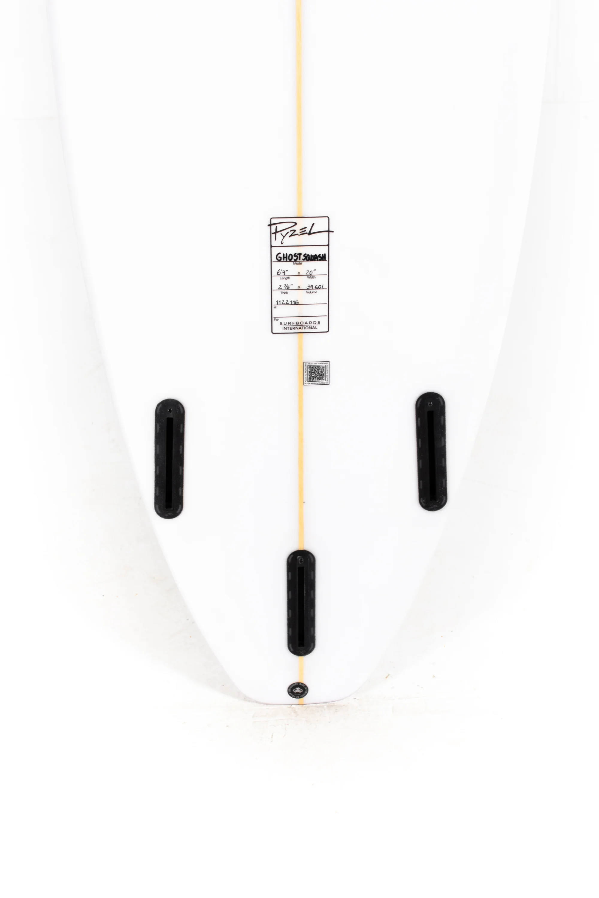 Pyzel Surfboards - GHOST SQUASH - 6'4" x 20 x 2 7/8 - 34.6L - Image 8