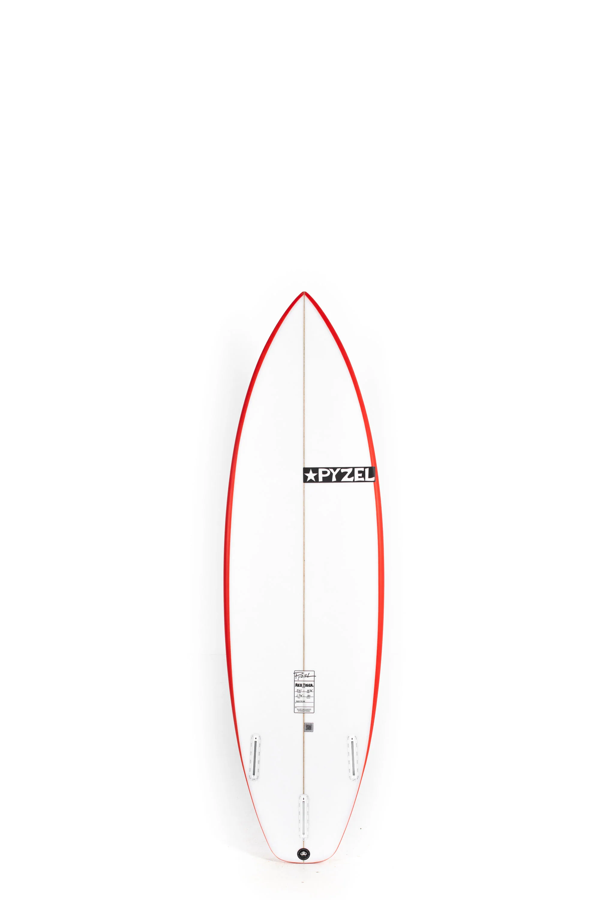 Pyzel Surfboards - RED TIGER - 5'11" x 19.38 x 2.44 - 30L - Image 2
