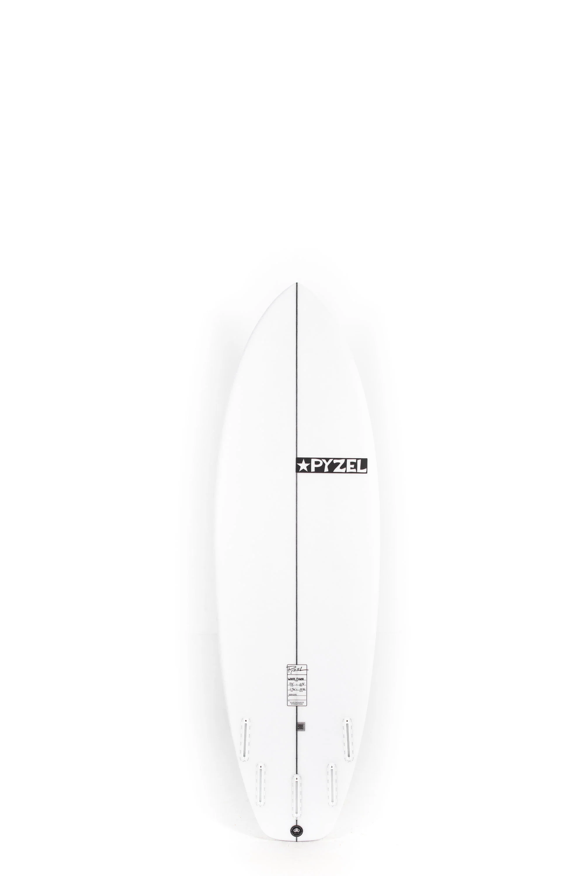 Pyzel Surfboards - WHITE TIGER - 5'10" x 10 3/8 x 2 11/16 - 35.9L - Image 2