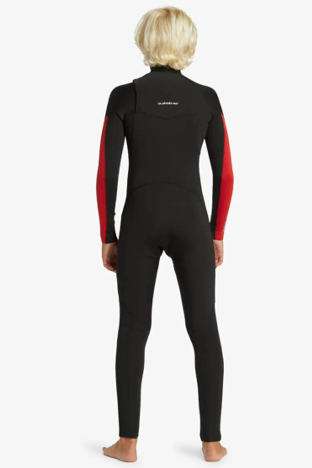 QUIKSILVER - EVERYDAY SESSIONS - 3/2MM - FRONT ZIP - HIGH RISK RED - BOY - Image 2