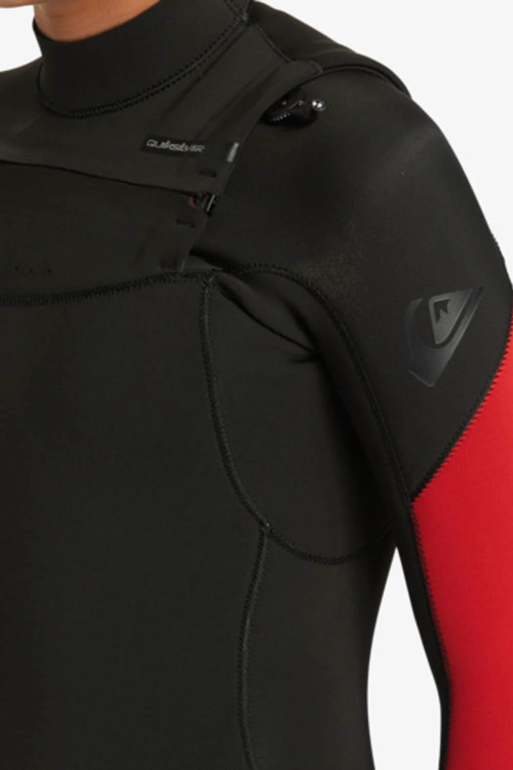 QUIKSILVER - EVERYDAY SESSIONS - 3/2MM - FRONT ZIP - HIGH RISK RED - BOY - Image 4