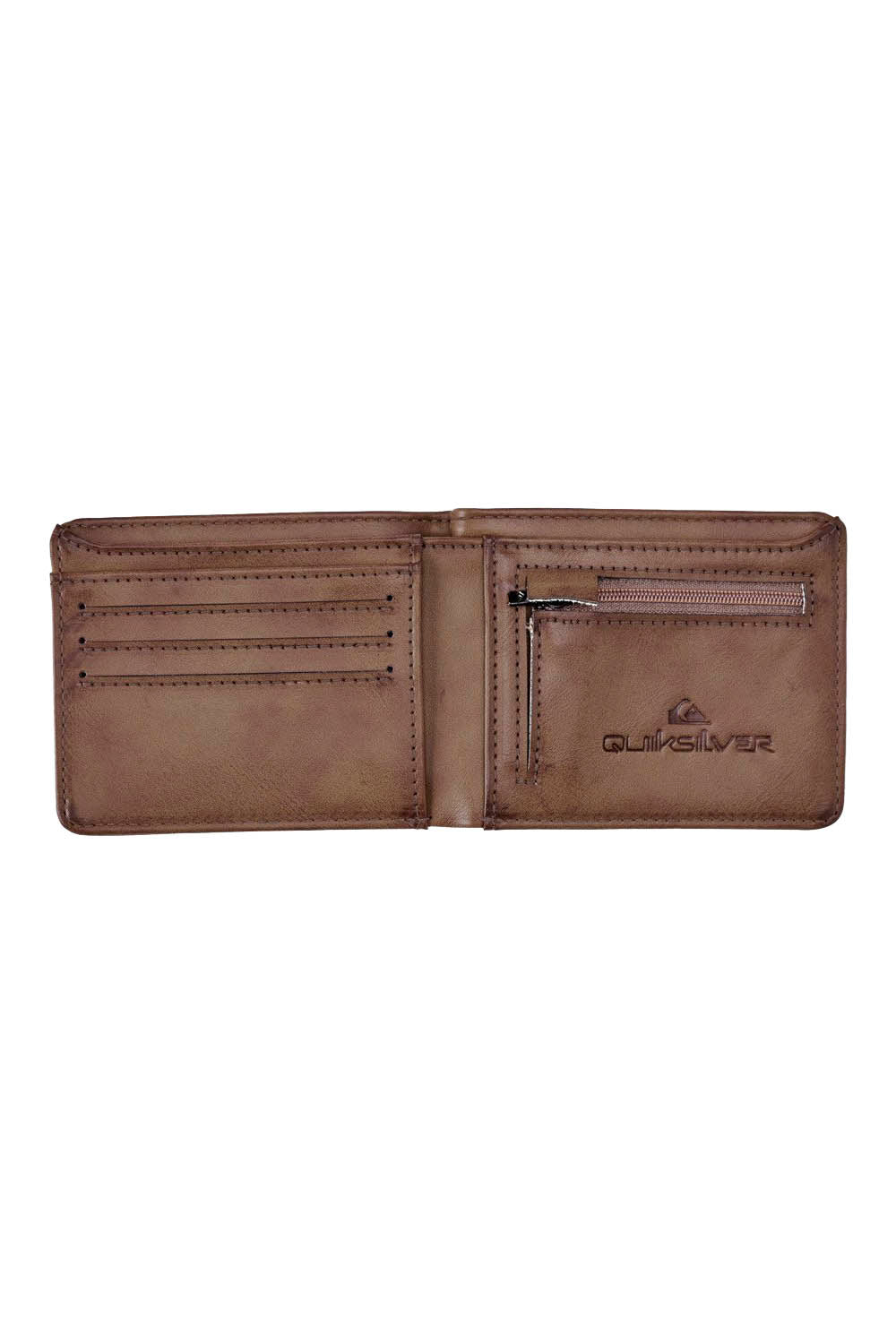 QUIKSILVER - SLIM RAYS WALLET - CHOCOLATE BROWN - Image 3