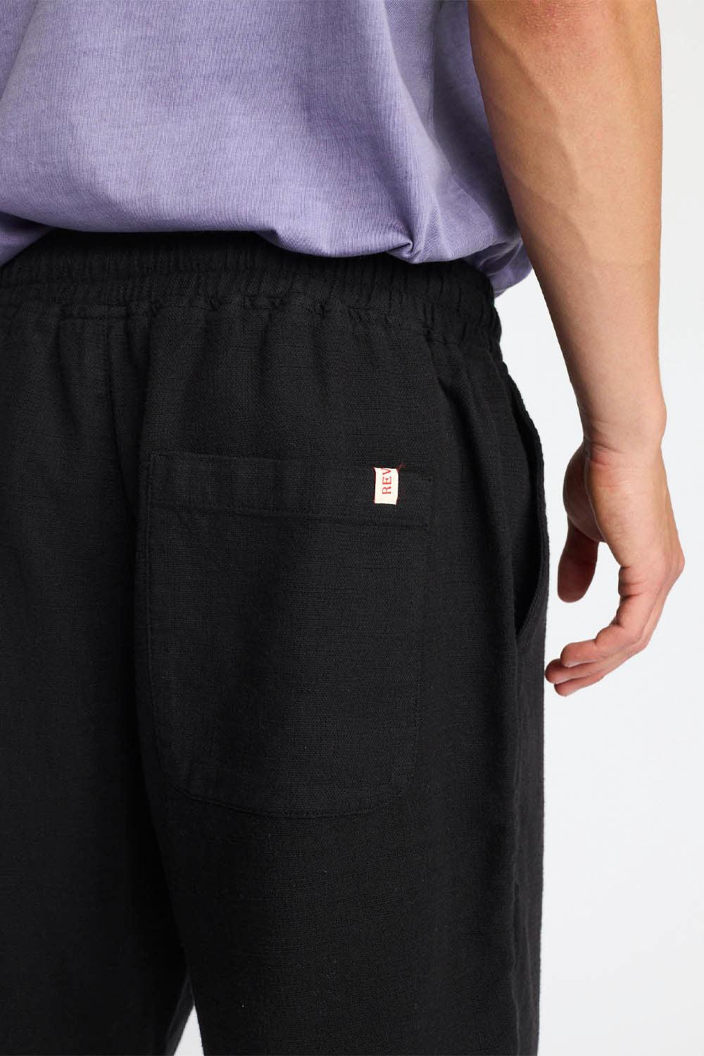 REVOLUTION - CASUAL SHORTS - BLACK - Image 5