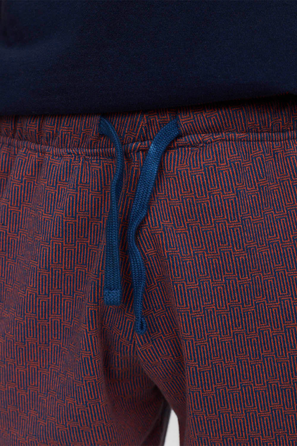 REVOLUTION - JACQUARD SHORTS - NAVY - Image 4