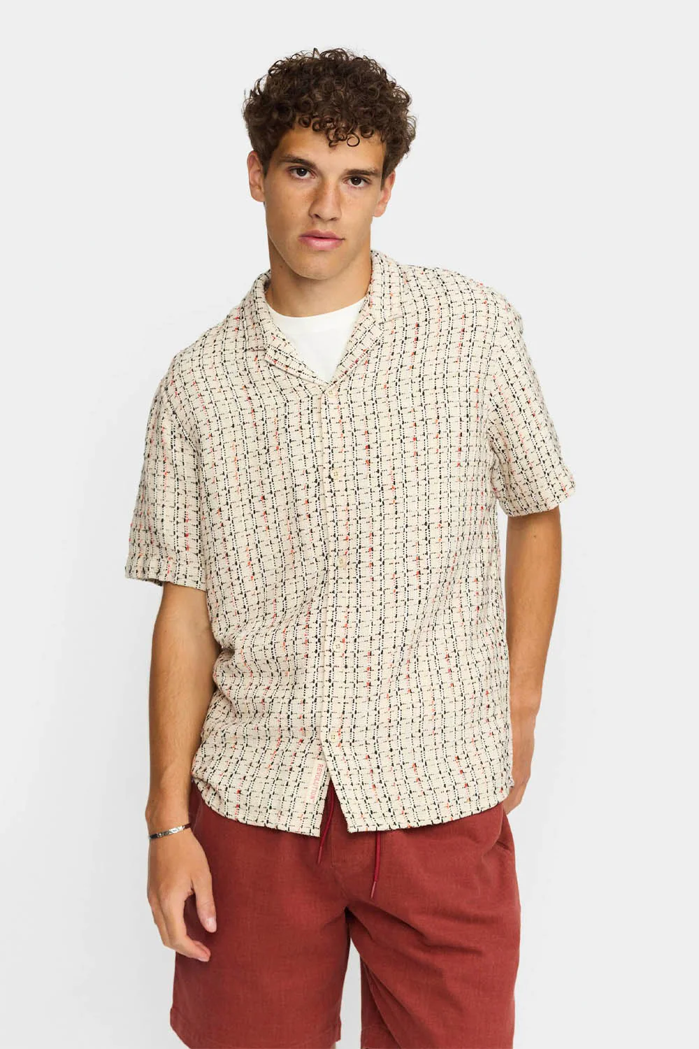 REVOLUTION - SQUARES CUBAN SHIRT