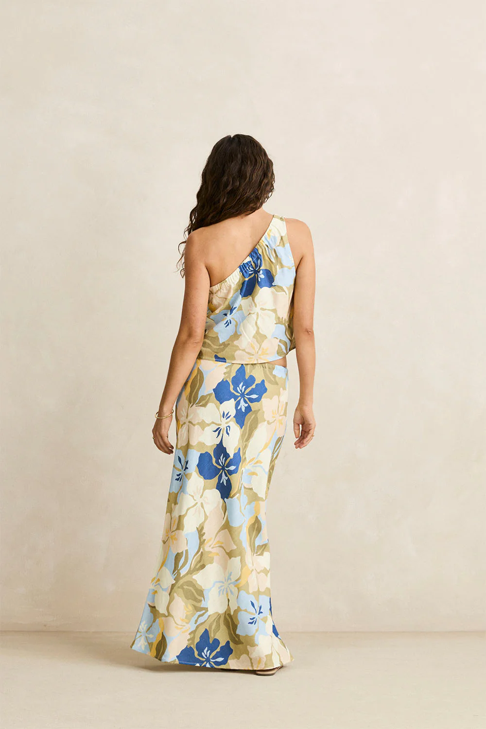 RHYTHM - BLANCA FLORAL BIAS CUT MAXI SKIRT - Image 3