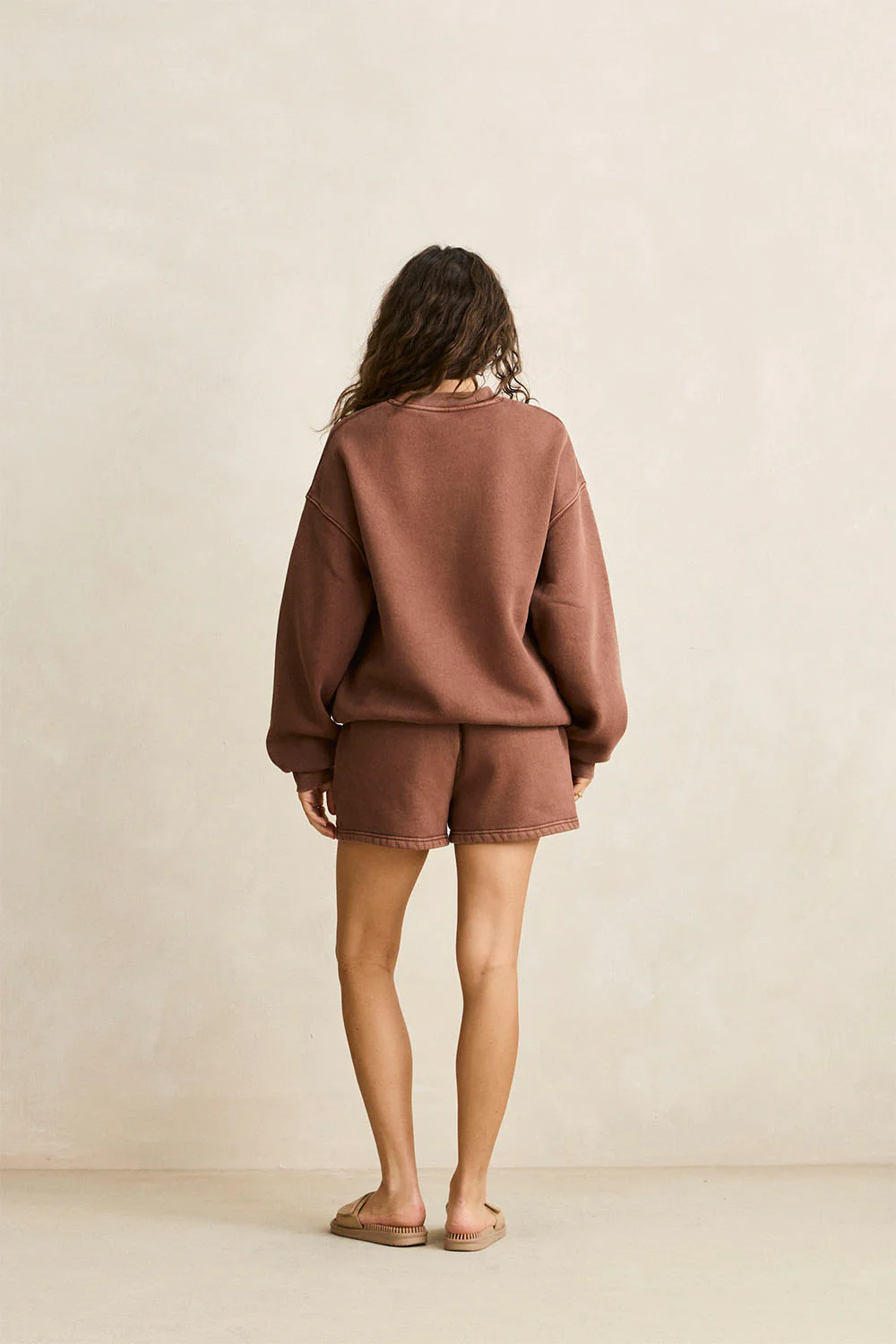 RHYTHM - COLLEGIATE OVERSIZED CREW NECK FLEECE - Image 4