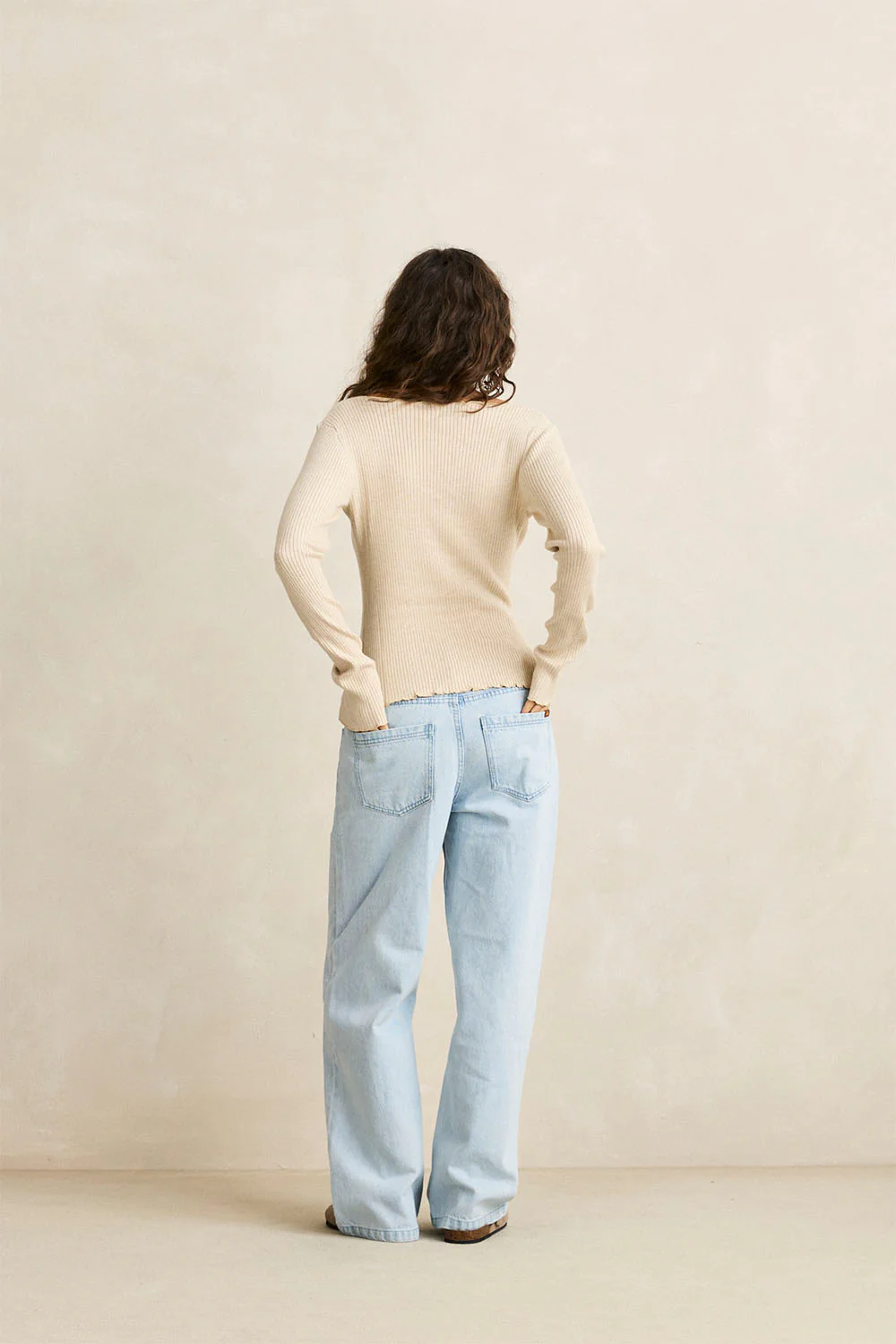 RHYTHM - ESSENTIAL LONG SLEEVE KNIT TOP - Image 4