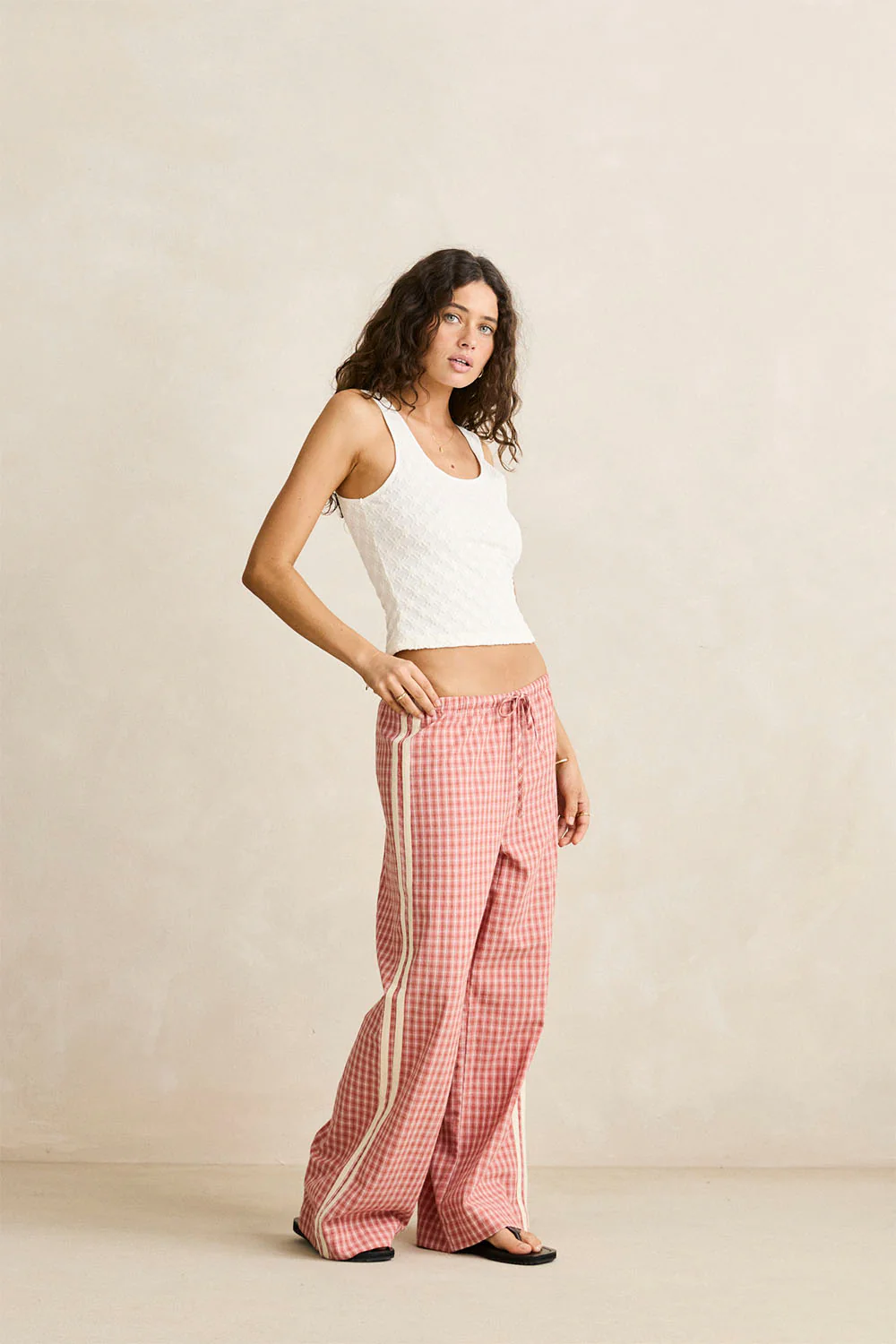 RHYTHM - KIRRA CHECK PANT - Image 2