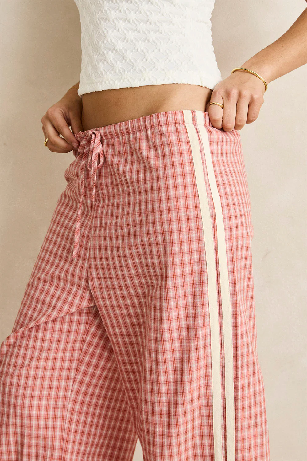 RHYTHM - KIRRA CHECK PANT - Image 5