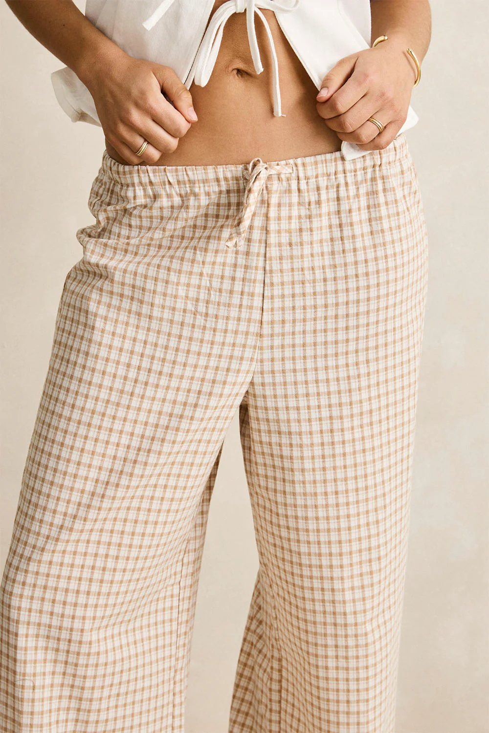 RHYTHM - LONDON CHECK BEACH PANT - Image 4