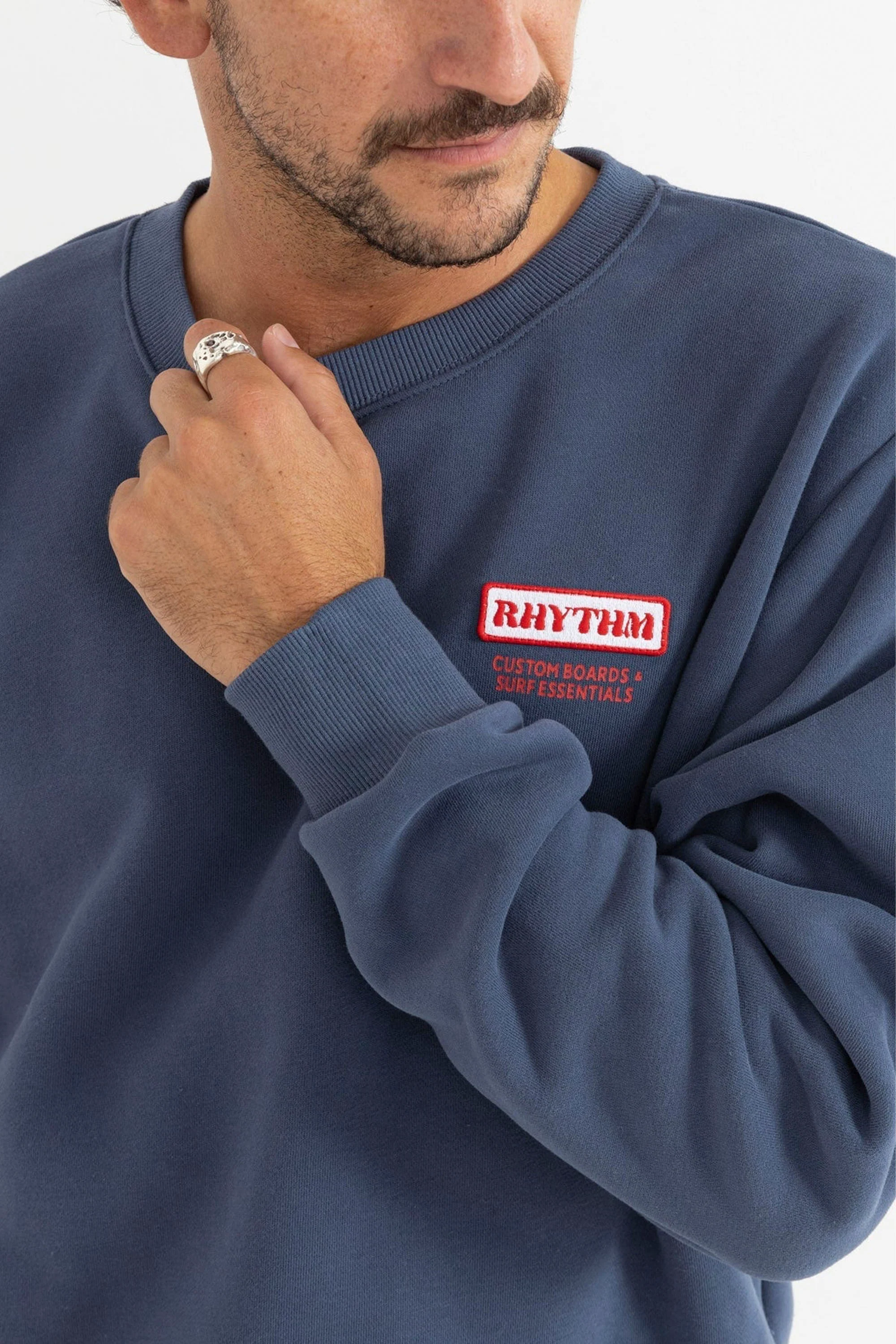 RHYTHM - MECHANICS CREW FLEECE - Image 4