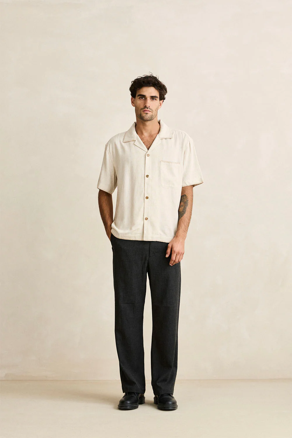 RHYTHM - RELAXED WHIP STITCH SHIRT - Image 2