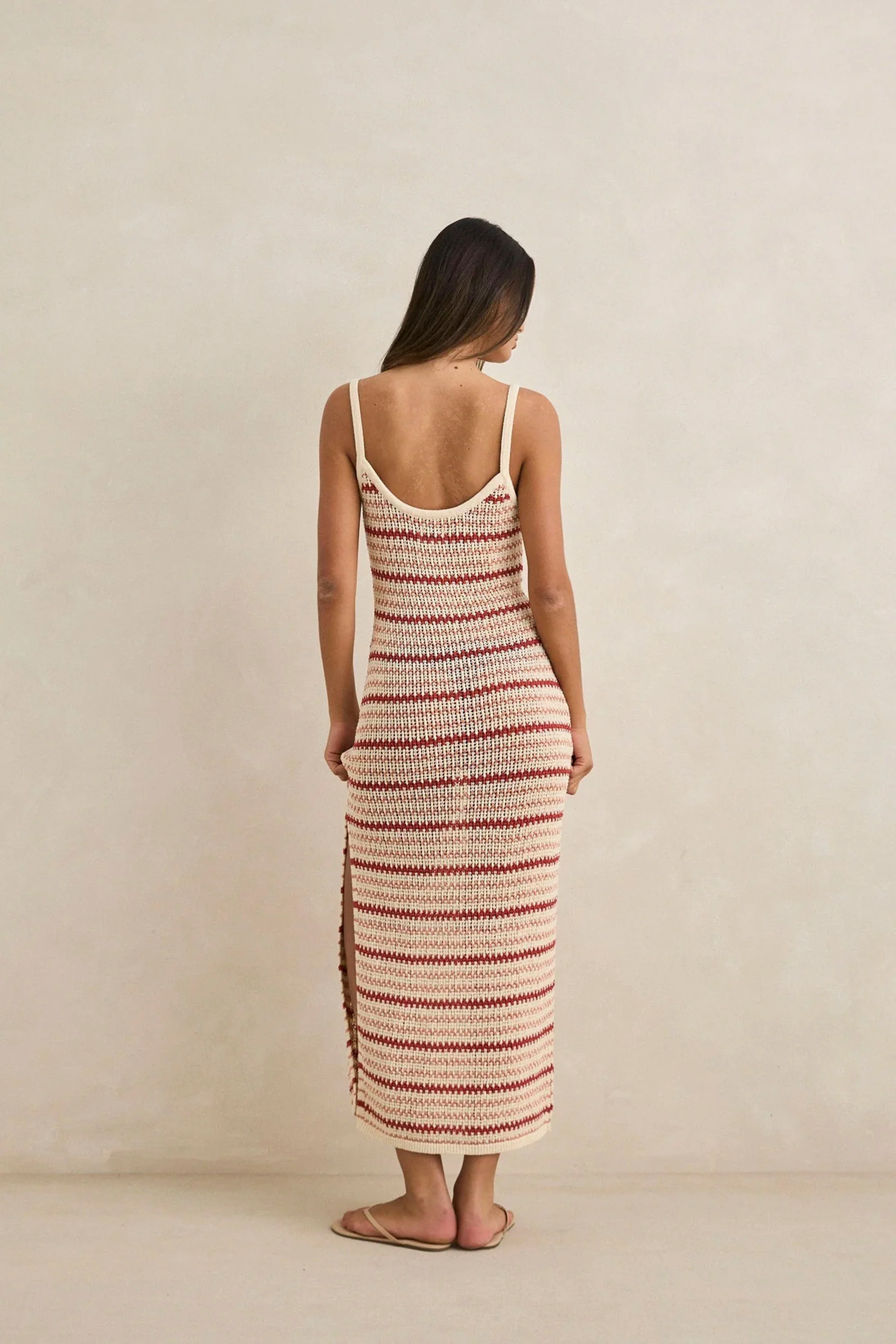 RHYTHM - TAMI STRIPE KNIT MAXI DRESS - Image 2