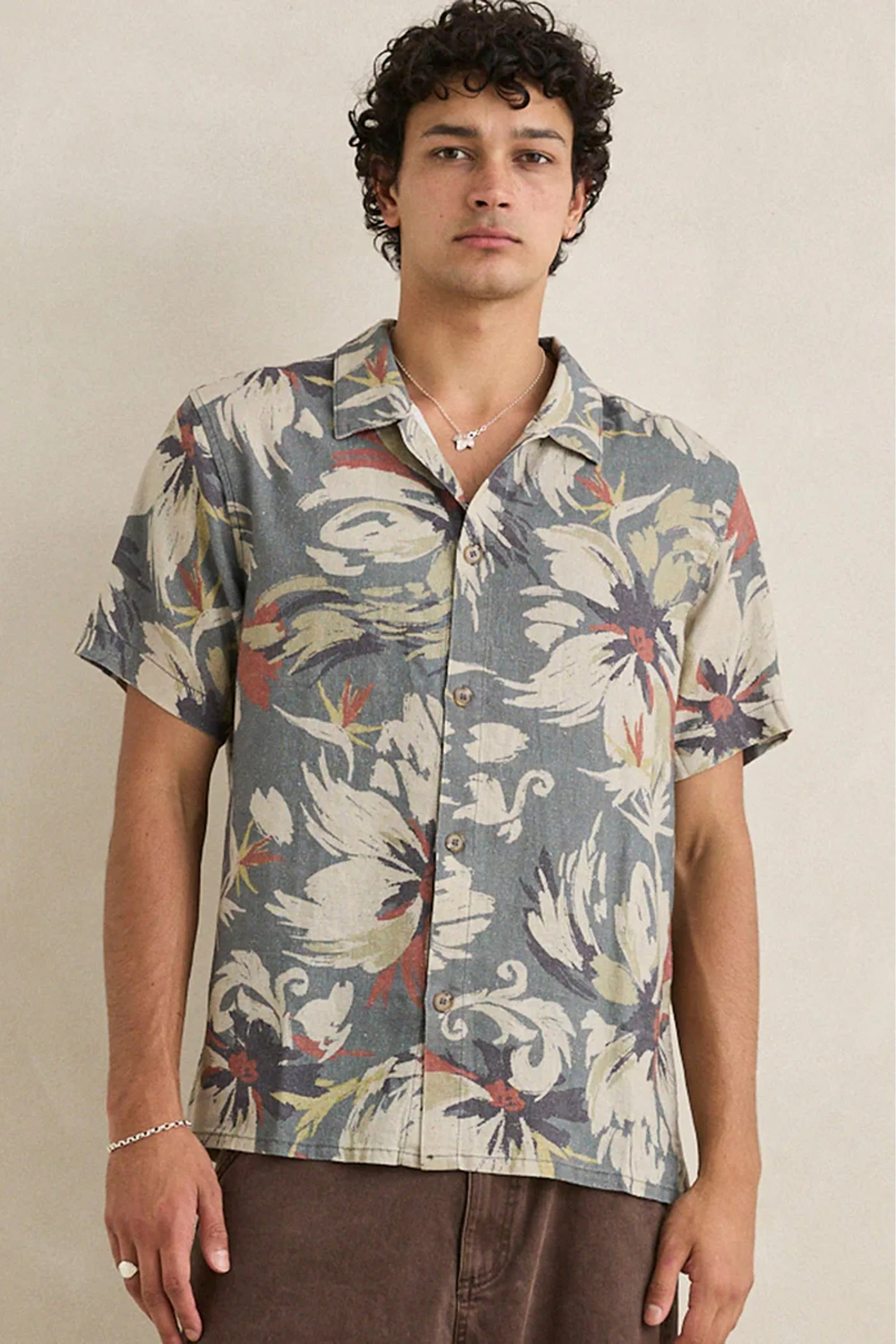 RHYTHM - TROPICAL CAMO SHIRT