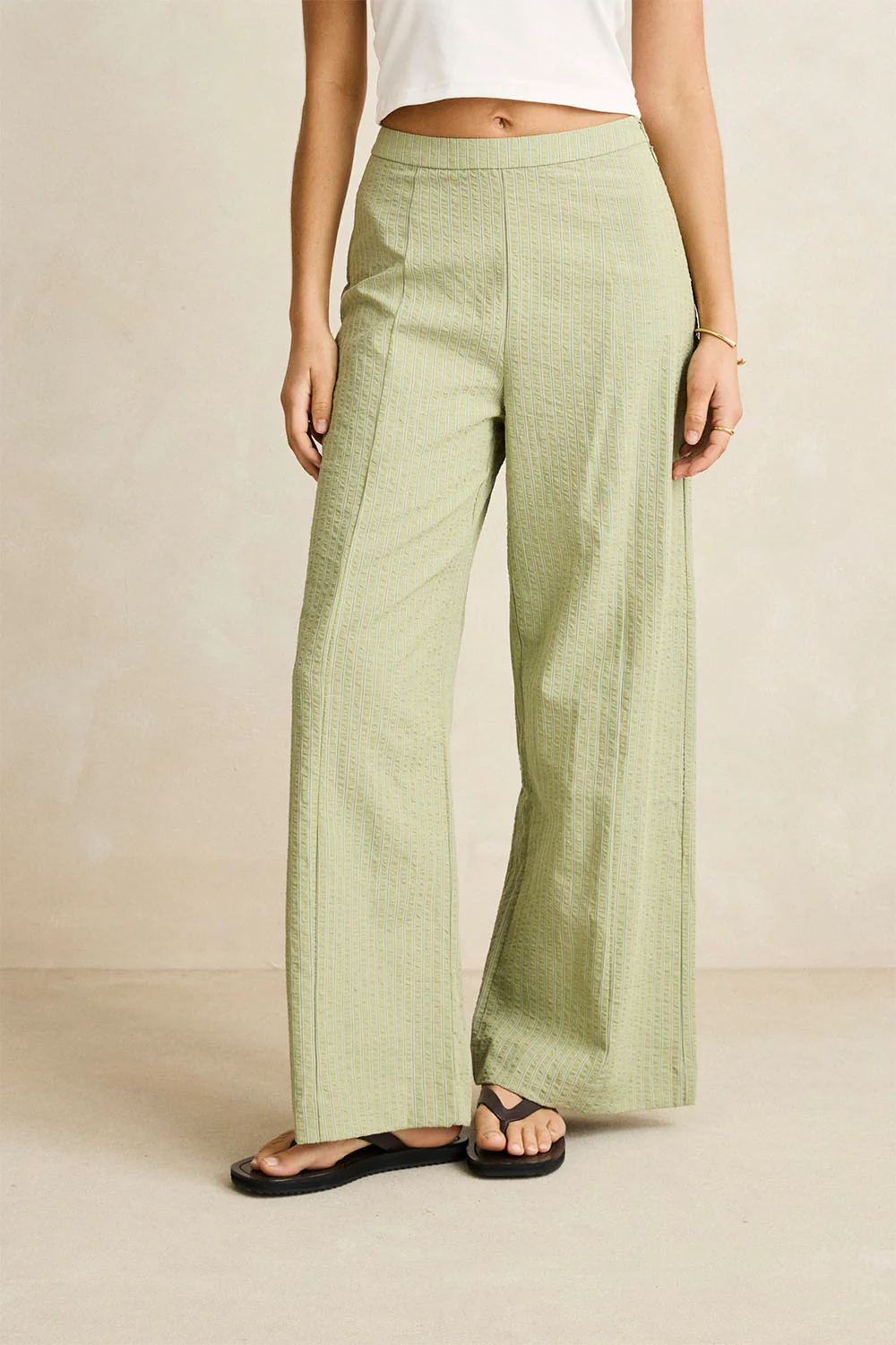 RHYTHM - VISTA STRIPE WIDE LEG PANT