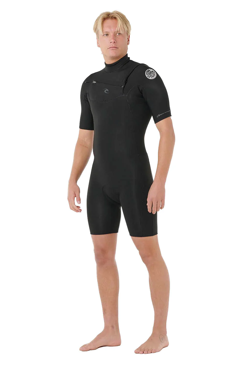 RIP CURL - DAWN PATROL - 2/2MM - CHEST ZIP - BLACK - MAN - Image 3