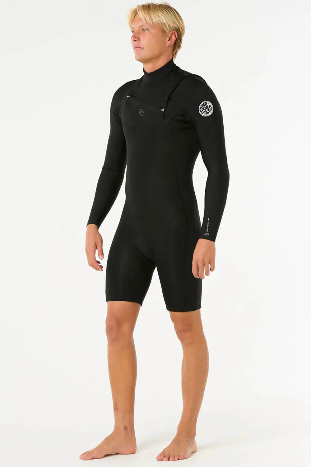 RIP CURL - DAWN PATROL - 2/2MM - CHEST ZIP - BLACK - MAN - Image 3