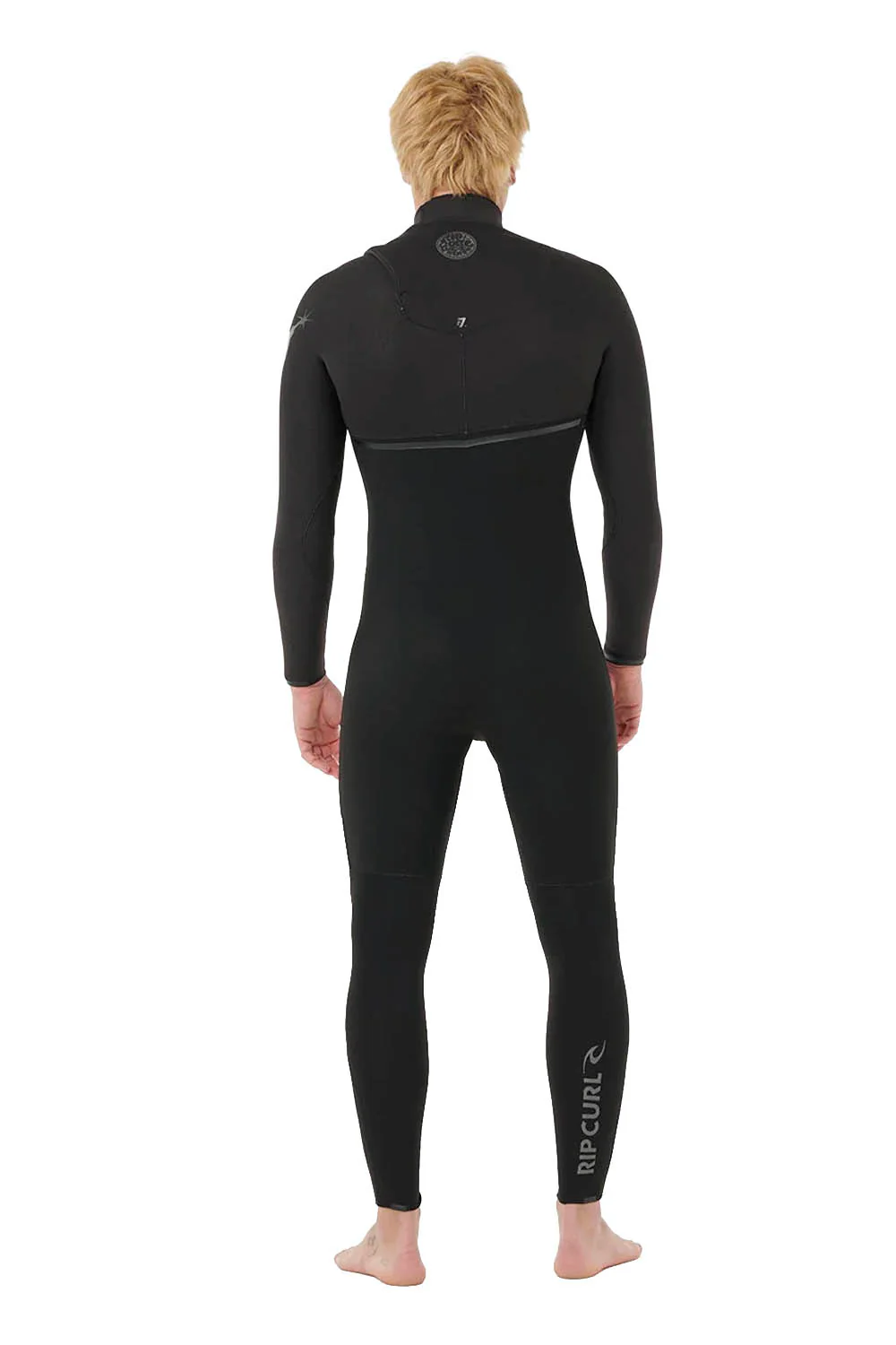 RIP CURL - E-BOMB - 3/2MM - ZIP FREE - BLACK - MAN - Image 2