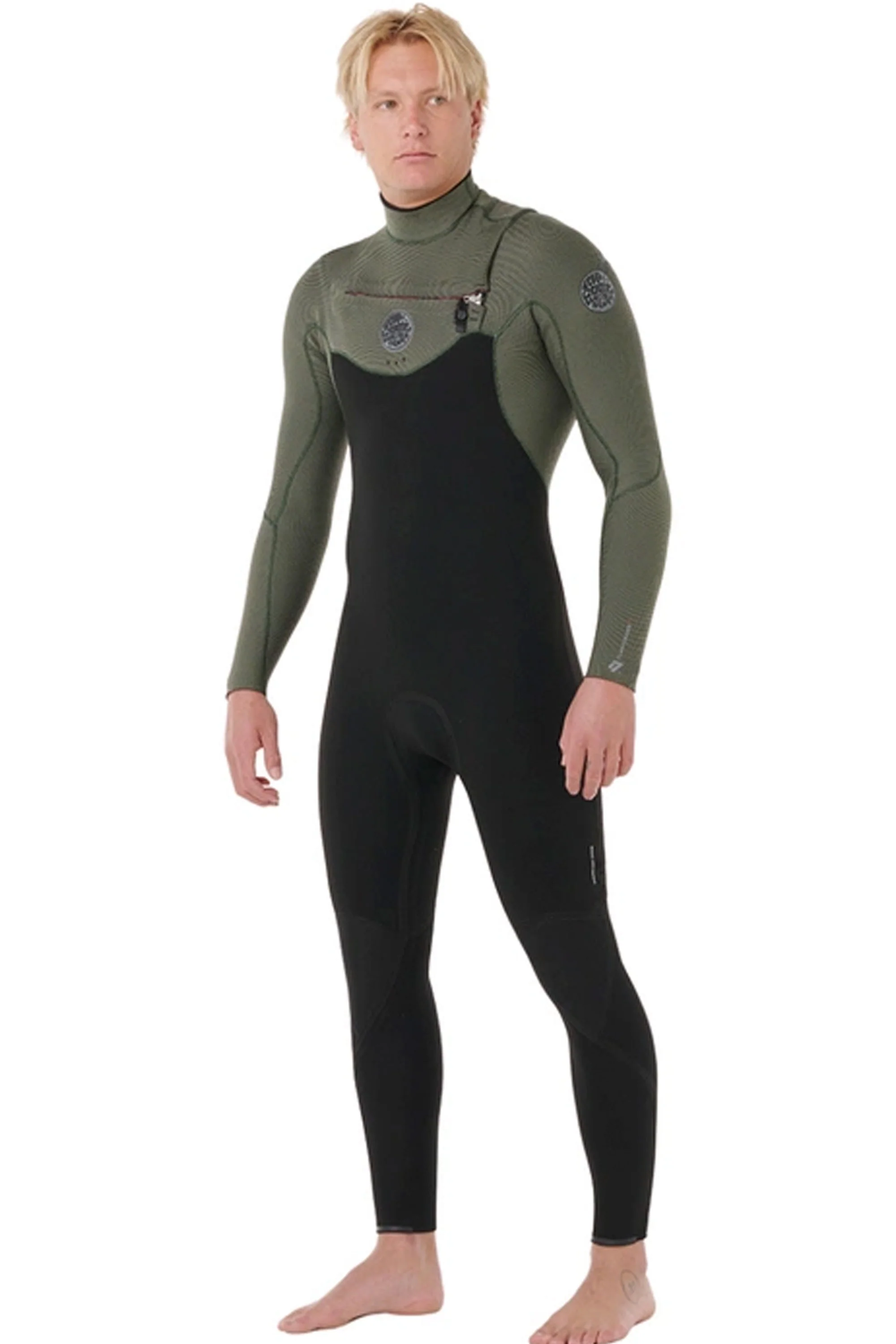 RIP CURL - FLASHBOMB - 4/3MM - Chest zip - DEEP CACTUS - MAN - Image 3