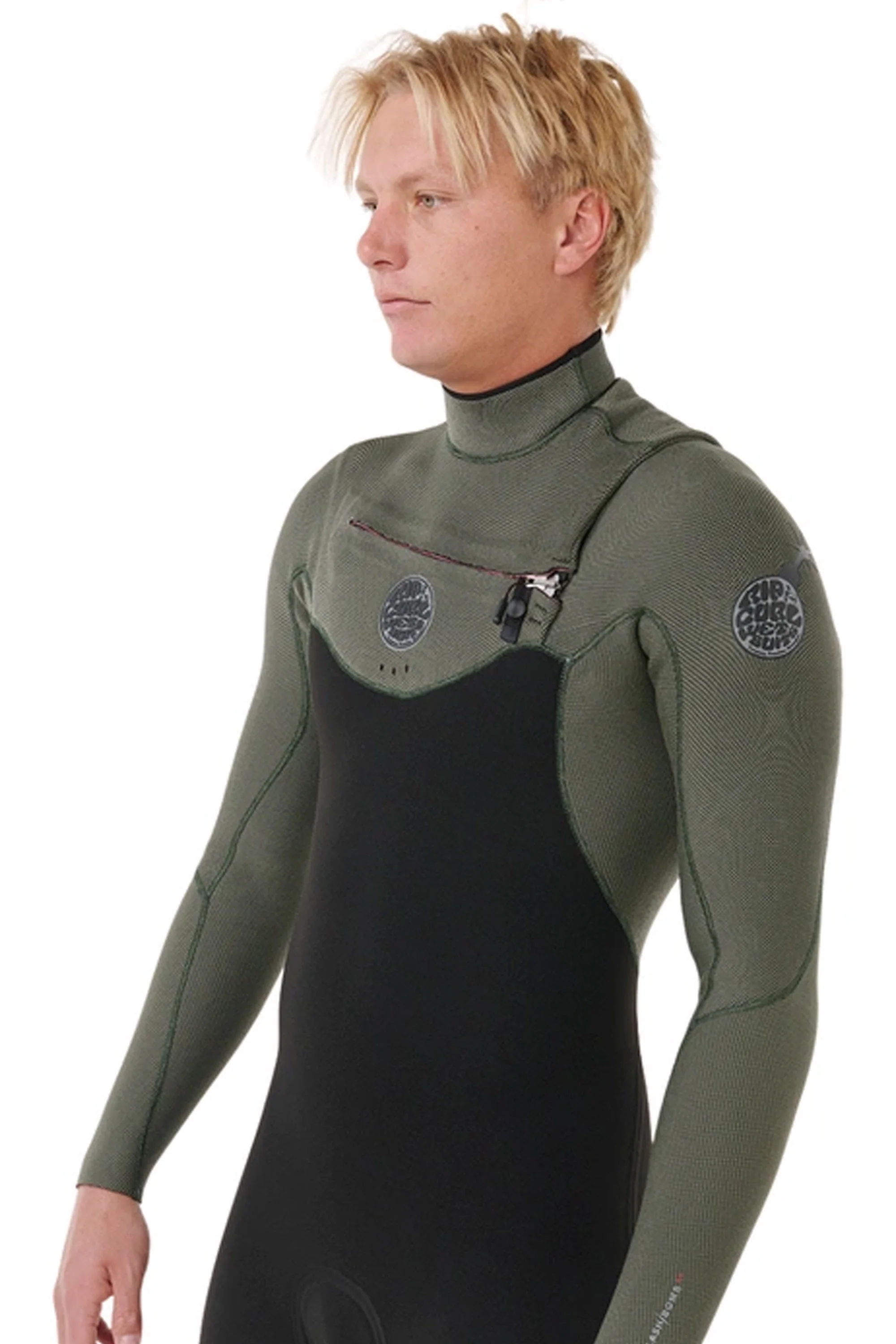 RIP CURL - FLASHBOMB - 4/3MM - Chest zip - DEEP CACTUS - MAN - Image 4