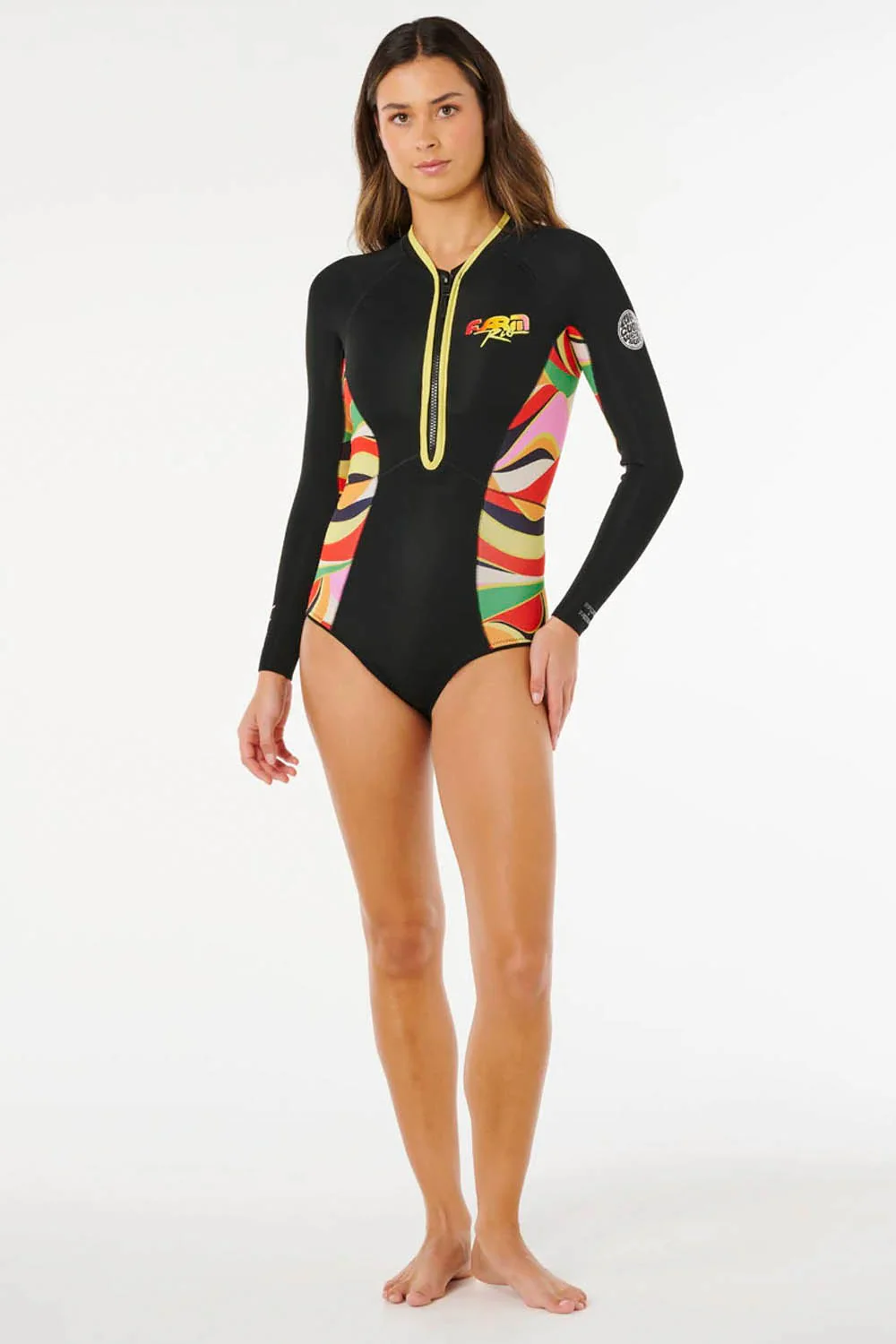 RIP CURL - G-BOMB - 1.5MM - FRONT ZIP - NEON WAVES - WOMAN - Image 5